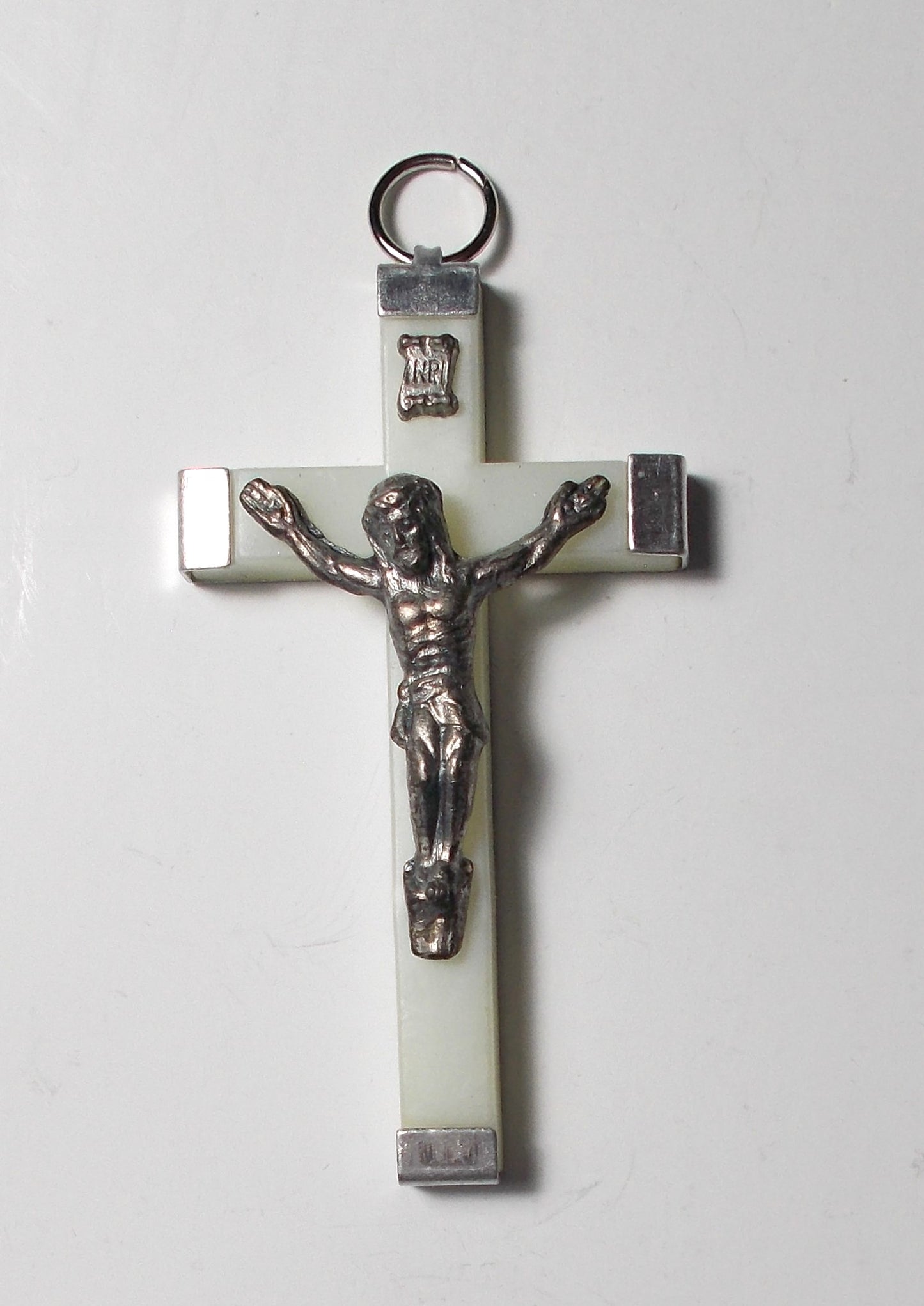 Crucifix - 2 1/4 inches - Metal &  Plastic