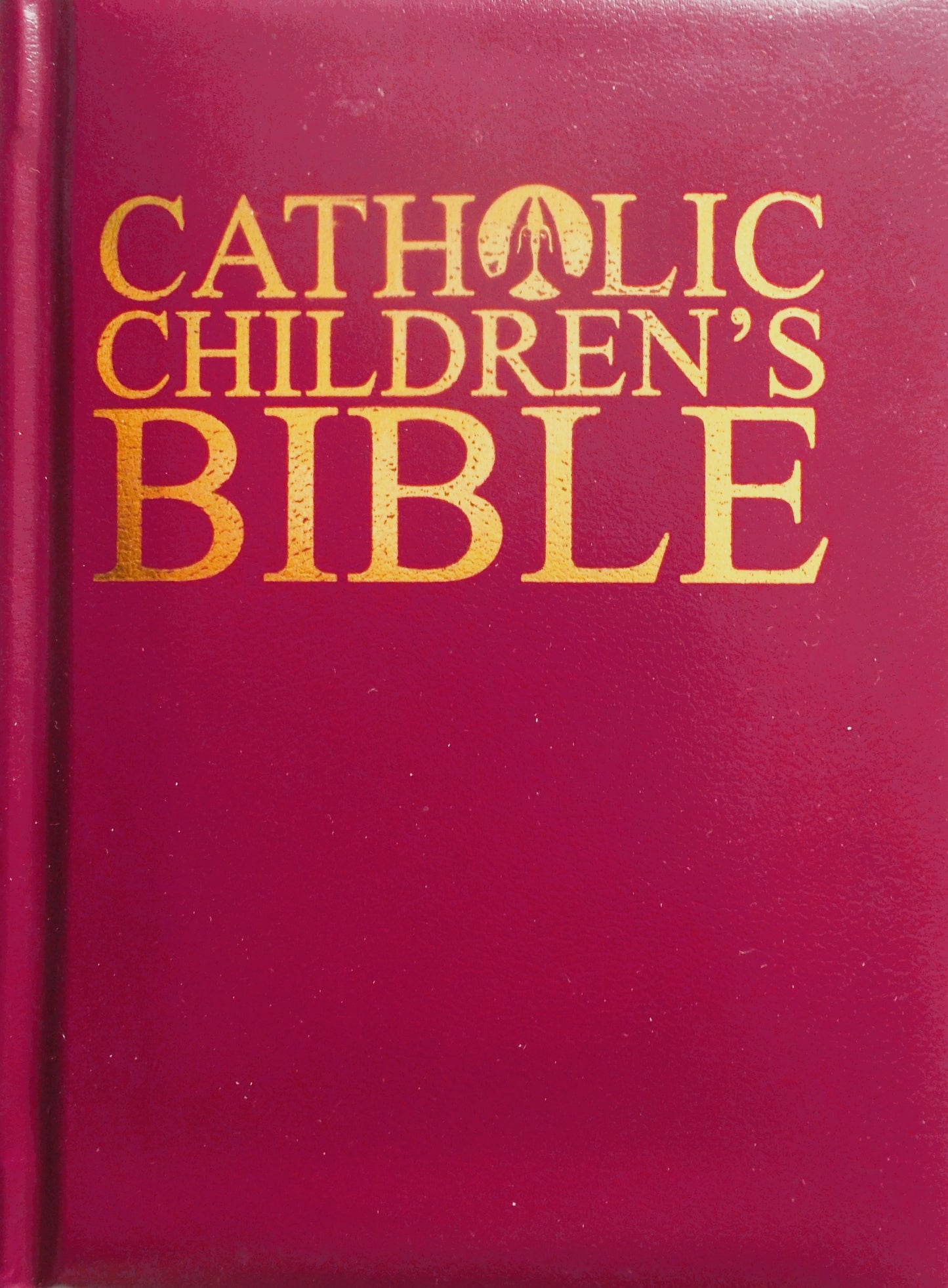 Catholic Children's Bible - Burgundy with Gold- Edged