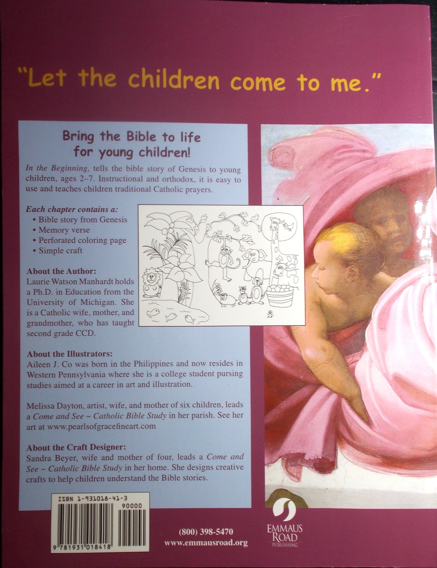 In the Beginning - "Come and See" Kids - Catholic Bible Study for Children