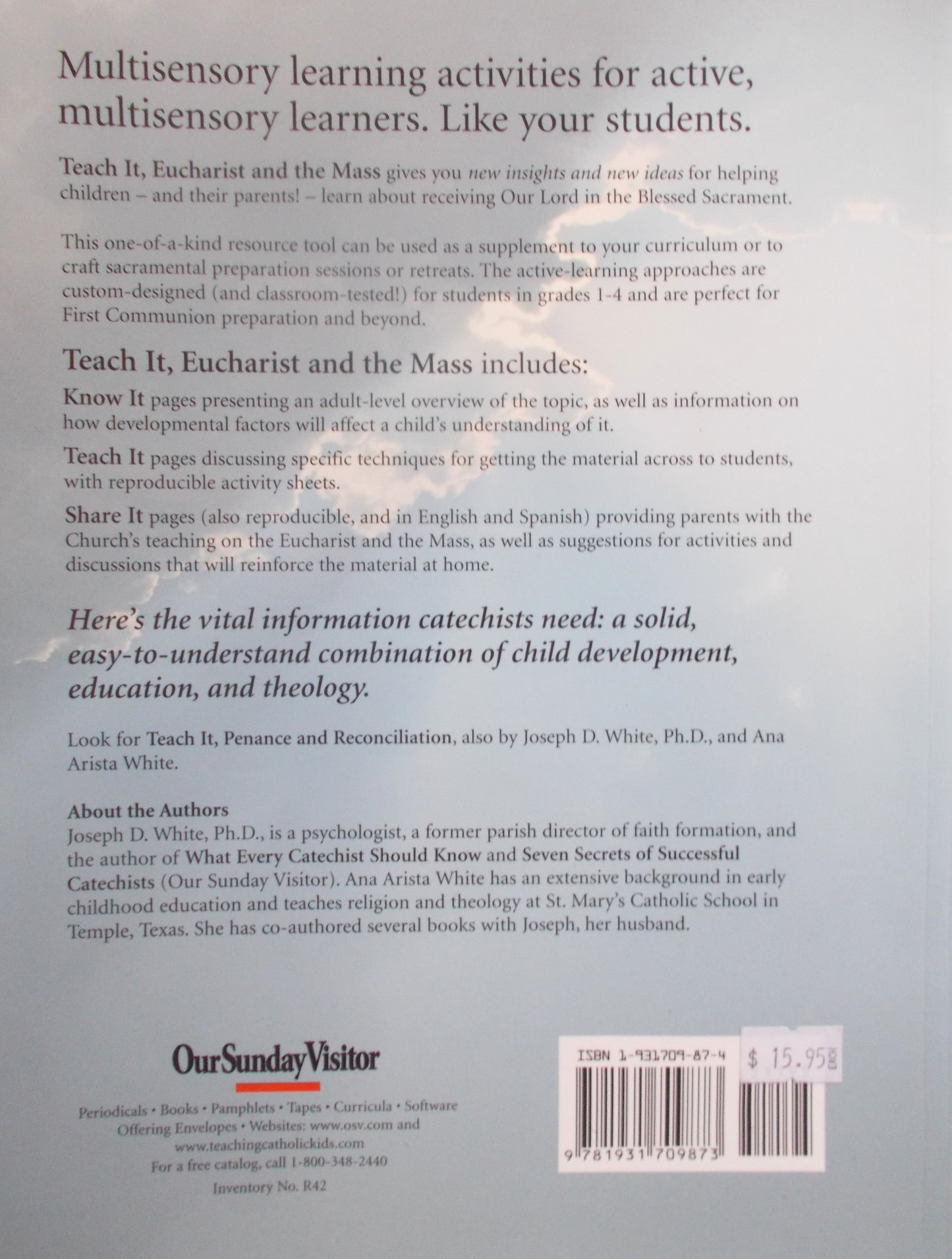 Teach It: Eucharist and the Mass