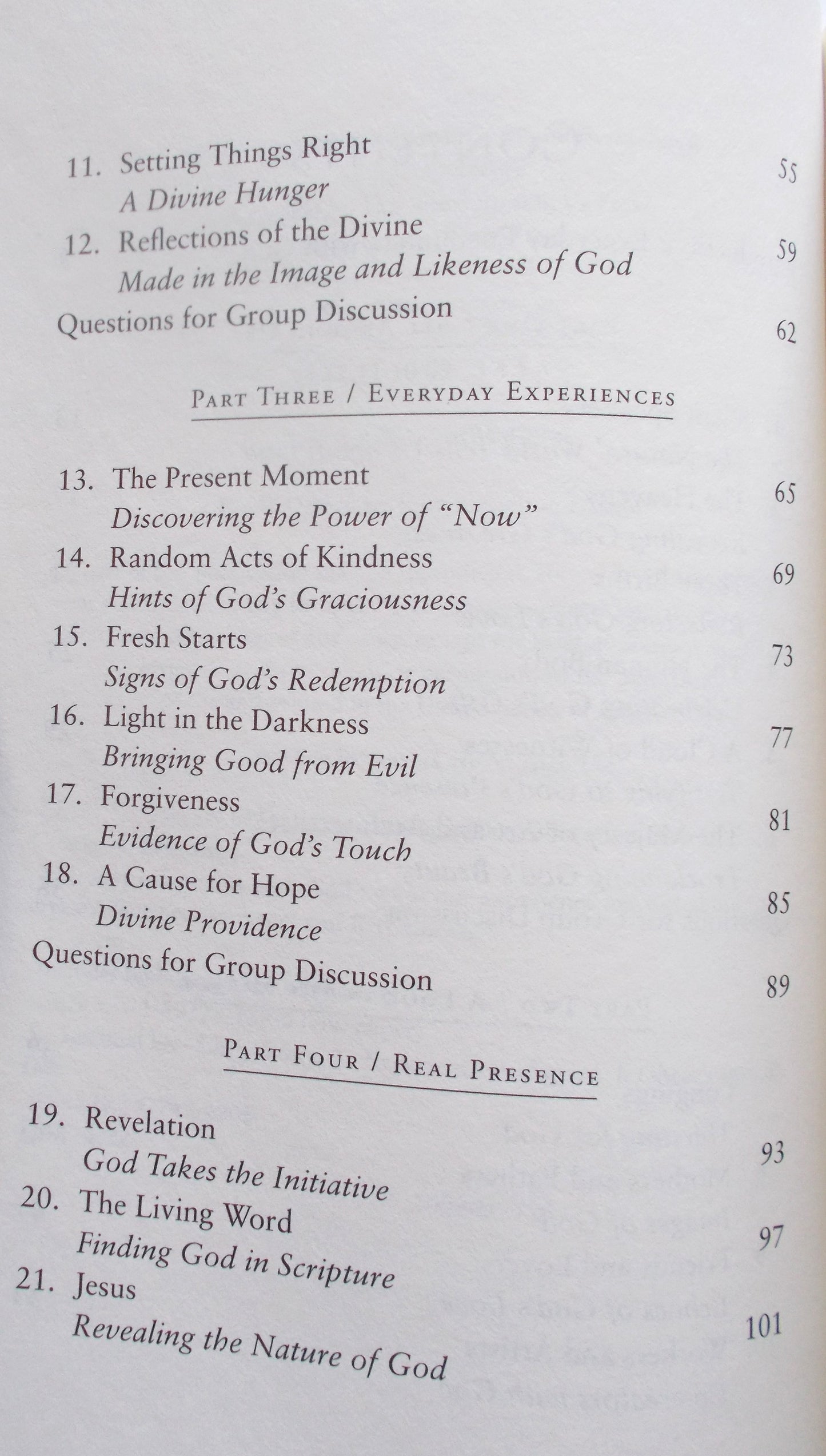 Everyday Encounters with God :