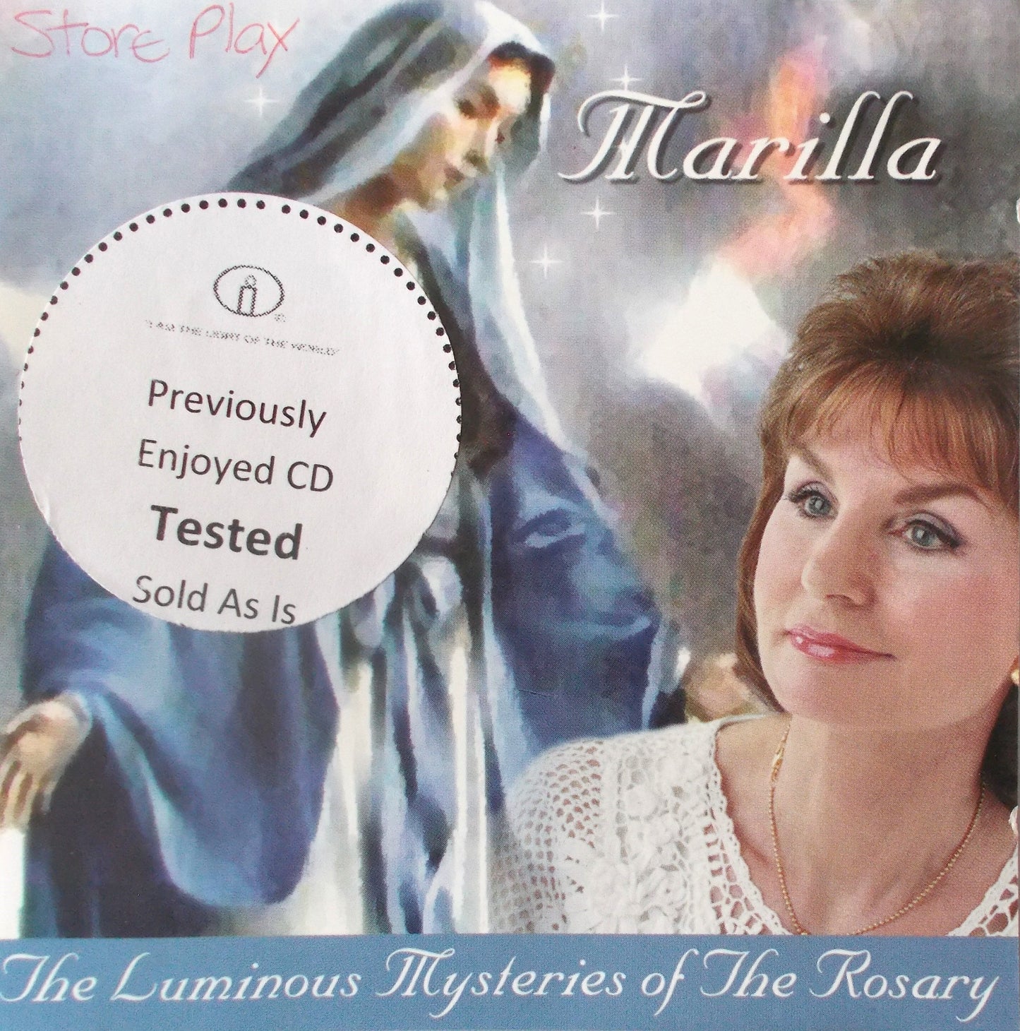 Marilla Ness - The Luminous Mysteries of The Rosary - Music CD - Demo - Used