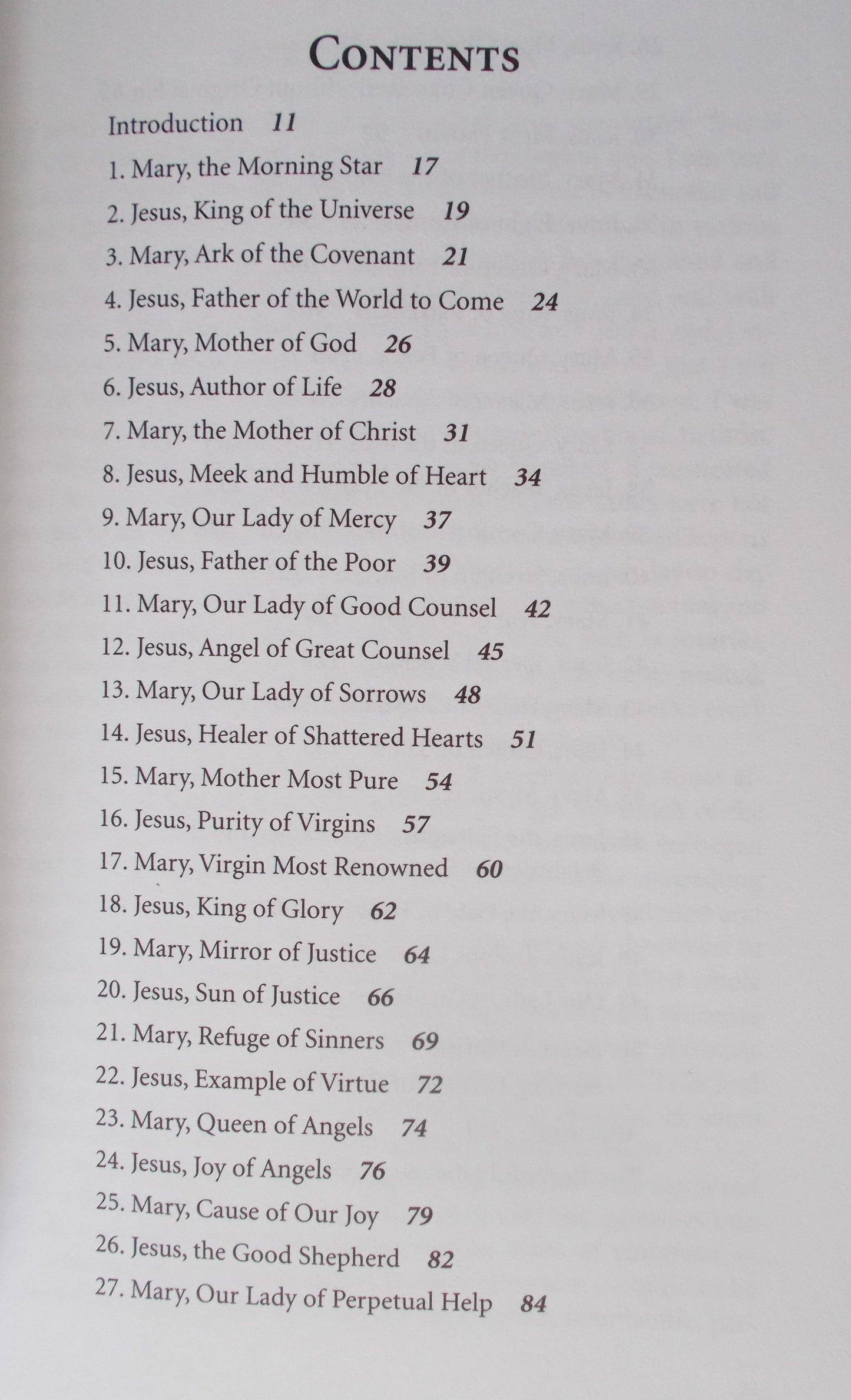 Jesus and Mary - In Praise of Their Glorious Names