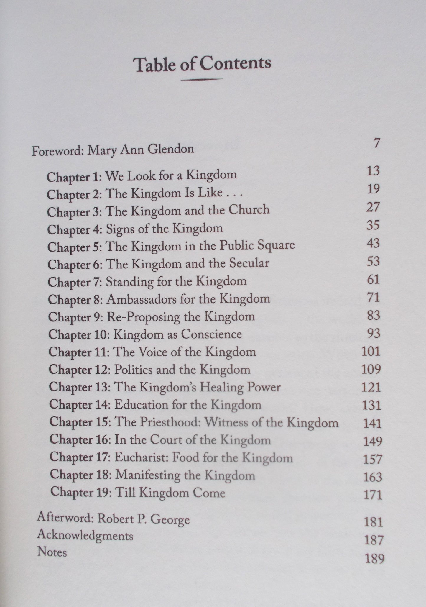 Seek First the Kingdom - Challenging the Culture by Living Our Faith
