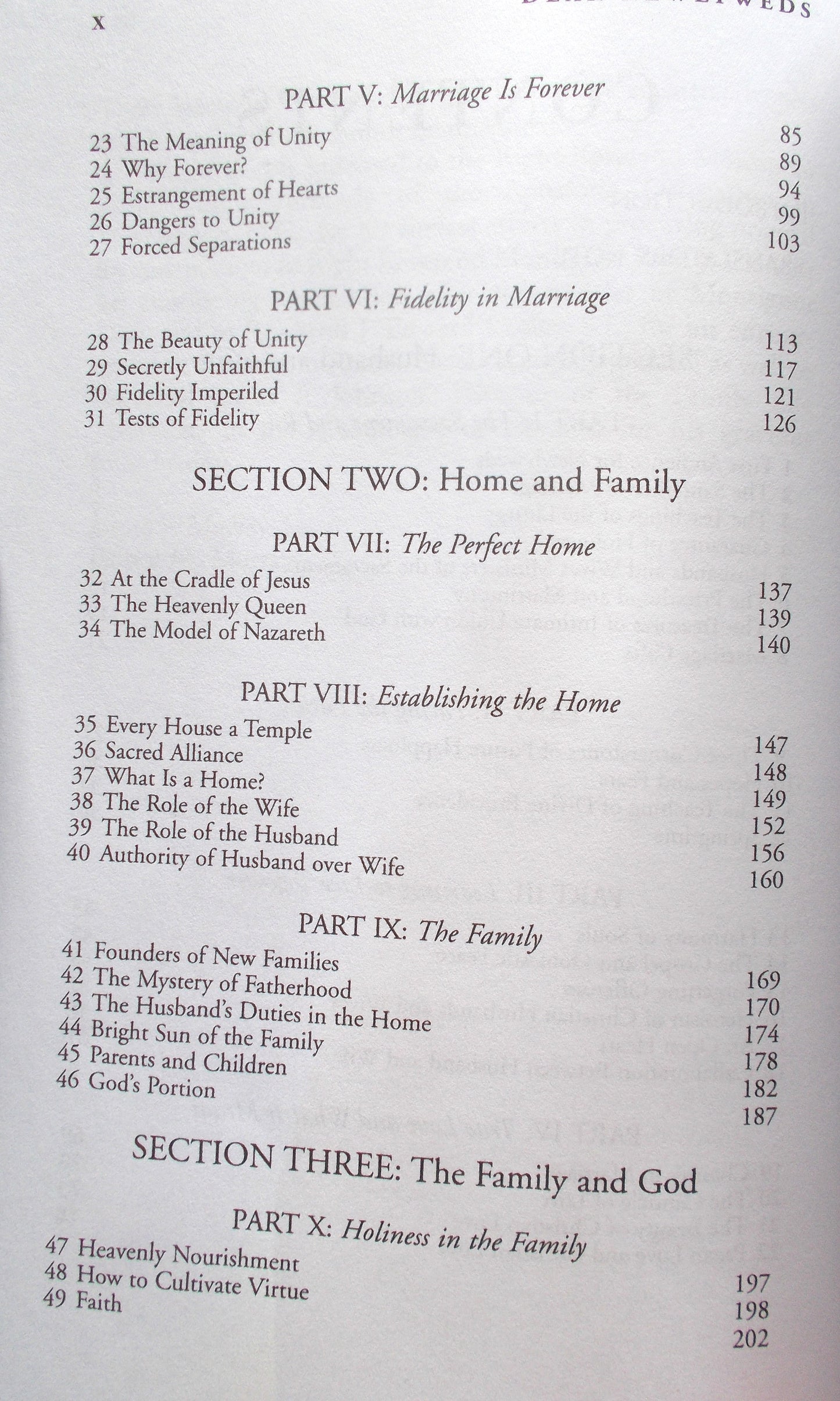 Dear Newlyweds : Pope Pius XII Speaks to Married Couples