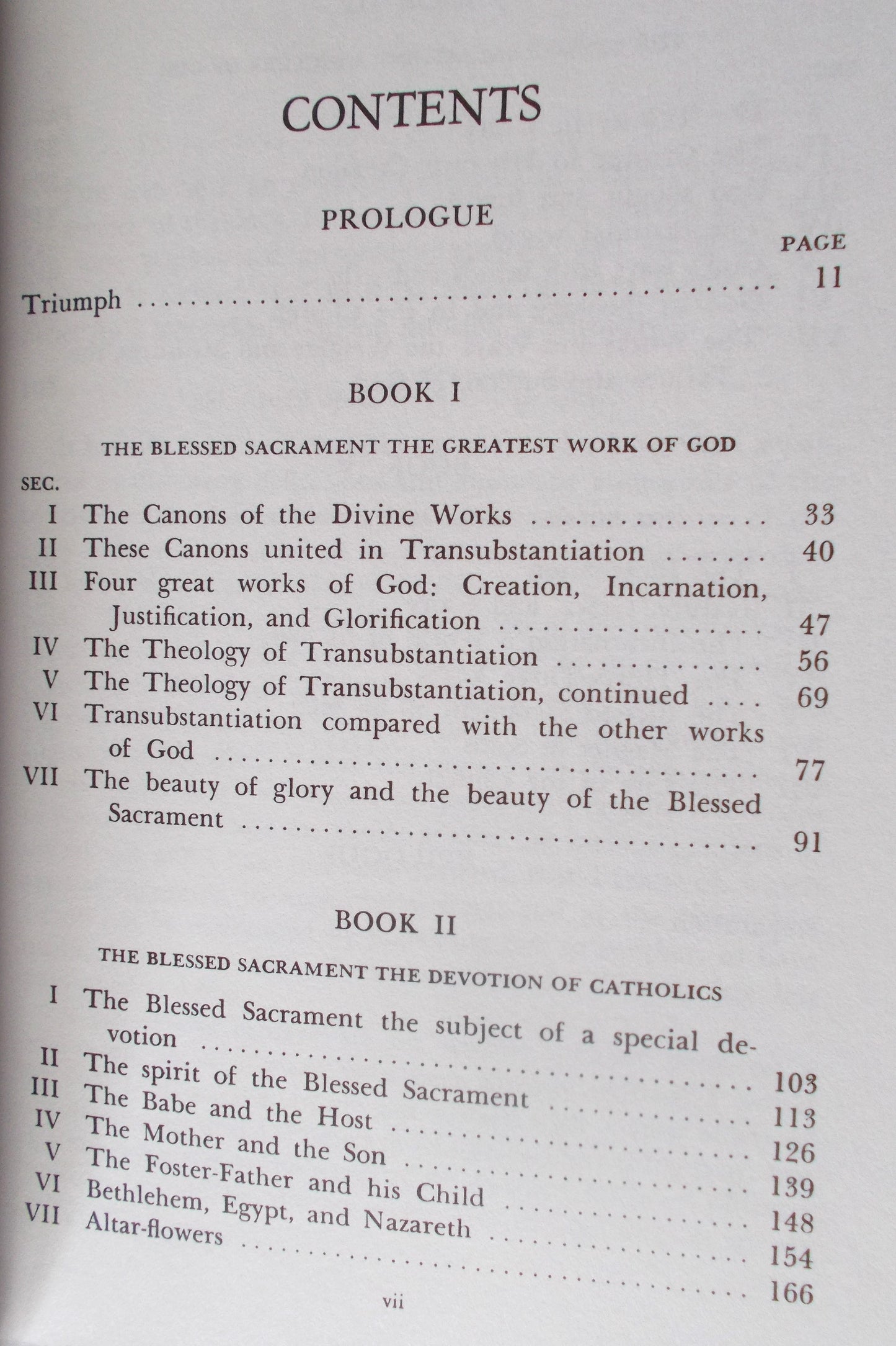 The Blessed Sacrament : The Works and Ways of God
