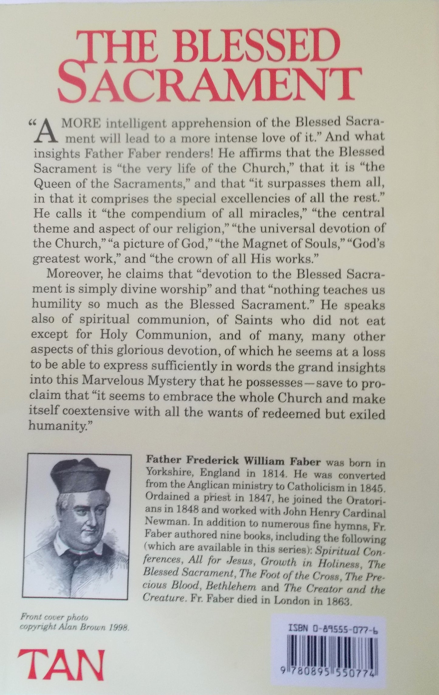 The Blessed Sacrament : The Works and Ways of God