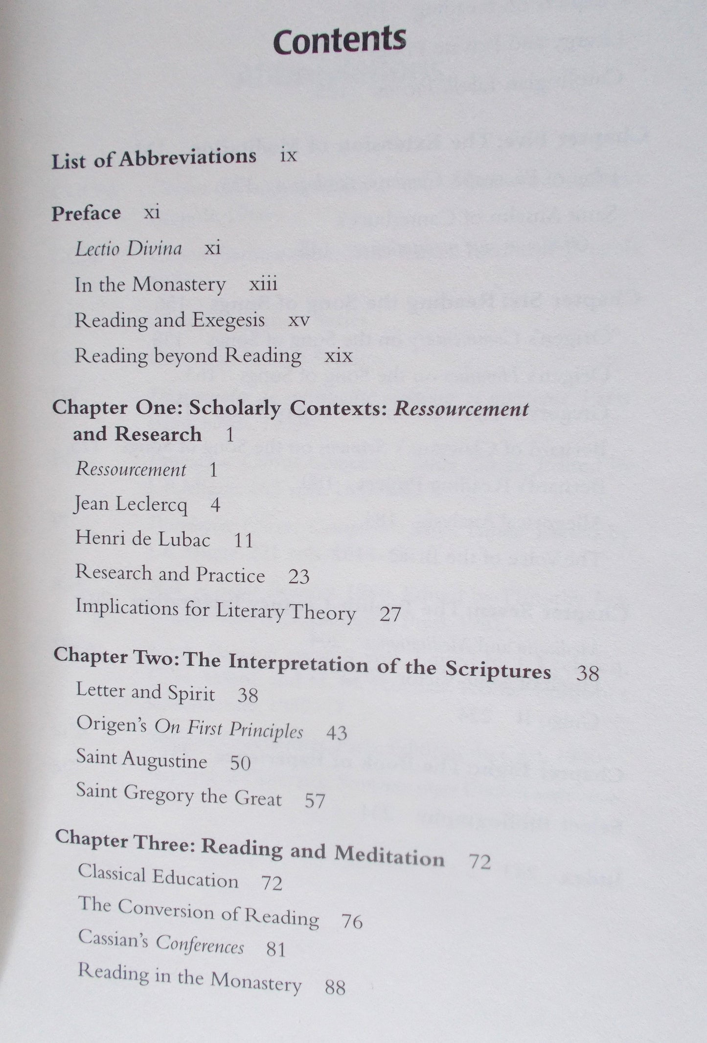 Lectio Divina- The Medieval Experience of Reading