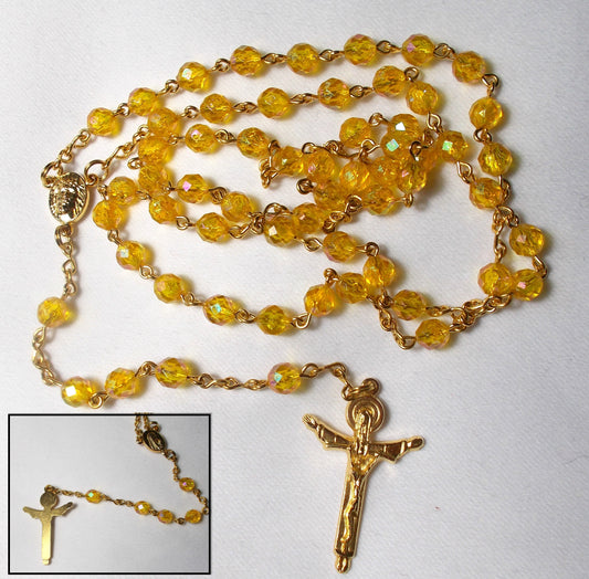 Trinity Crucifix Chain Rosary