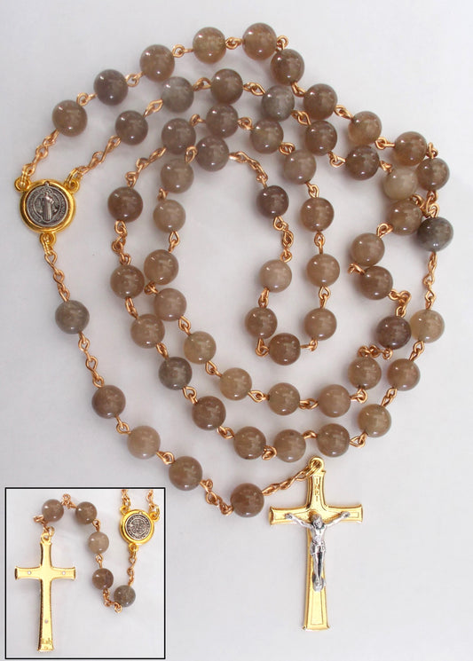 Two-tone St. Benedict Rosary