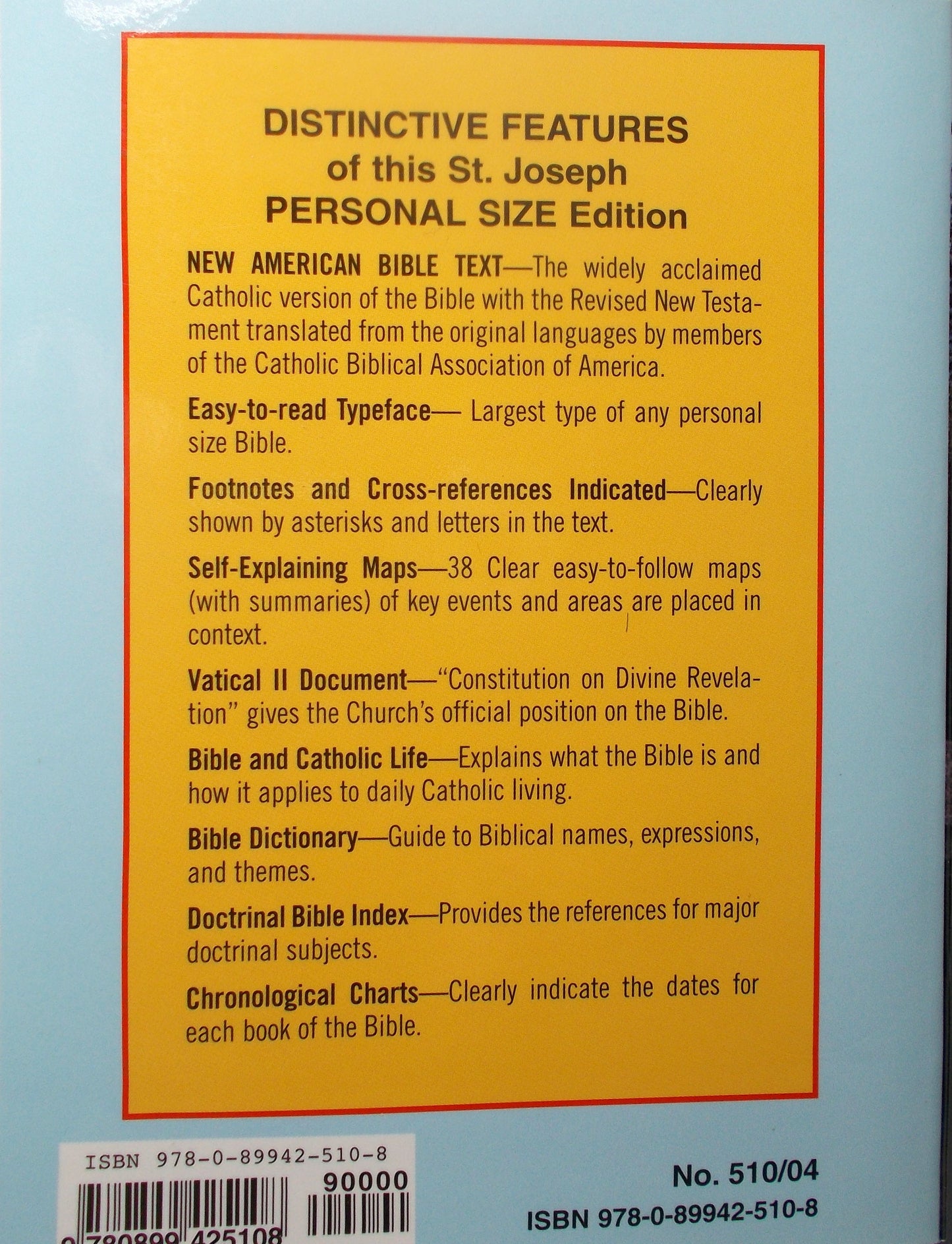 NABRE - St. Joseph Personal Size Edition - Paperback