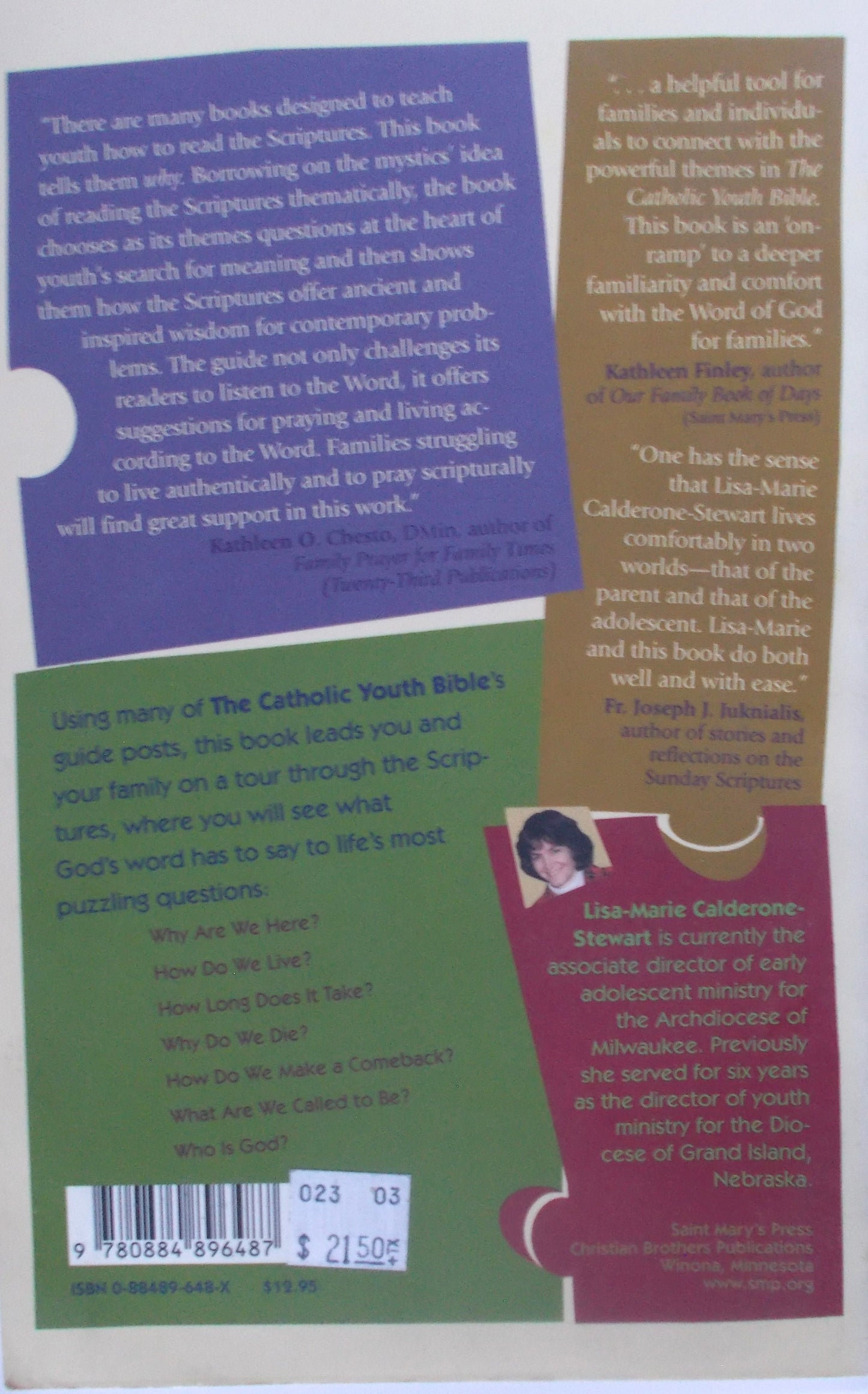 A Family Guide to The Catholic Youth Bible : Know It!, Pray It!, Live It!