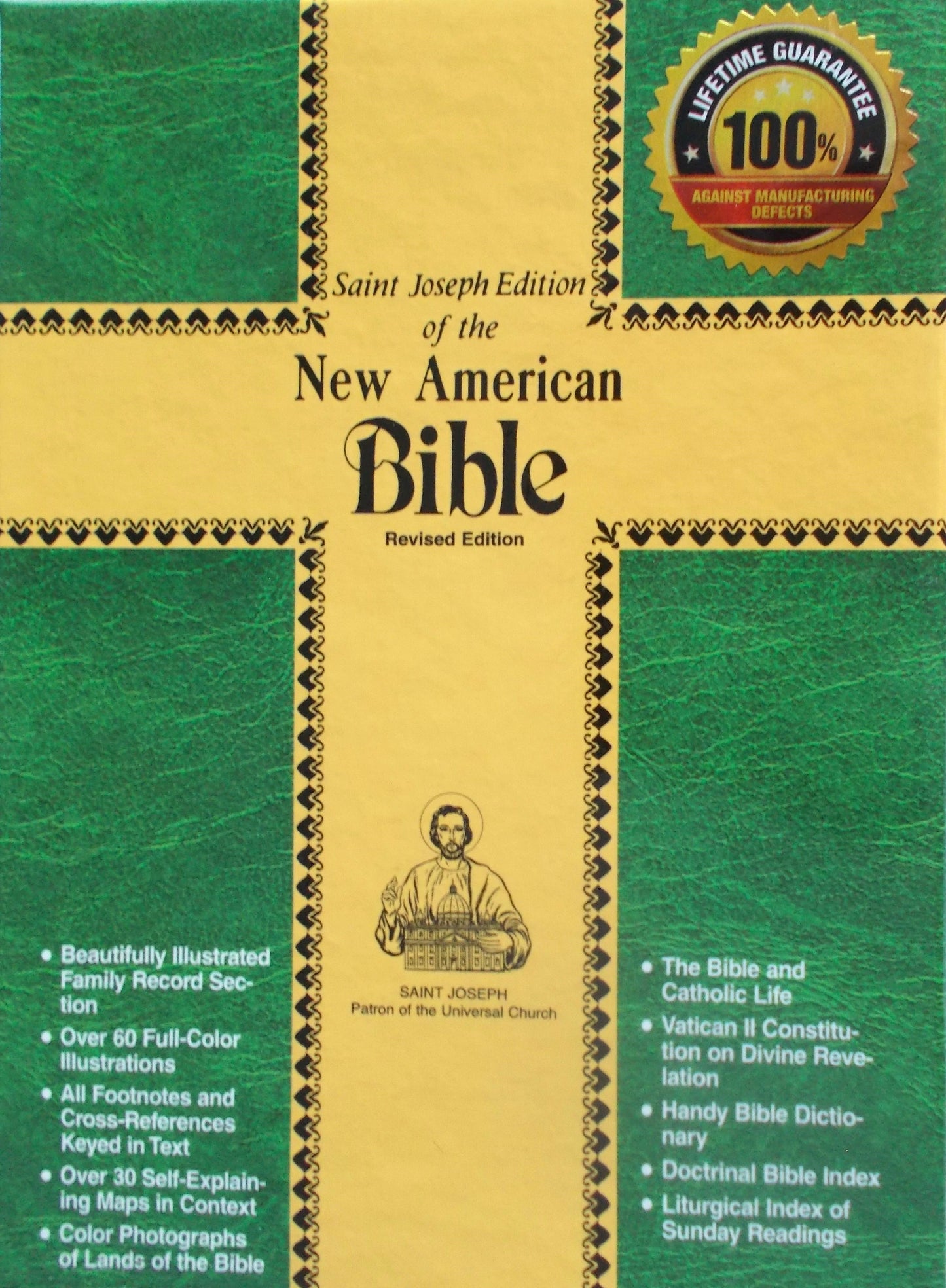 NABRE - St. Joseph Edition - White Leather Personal Edition