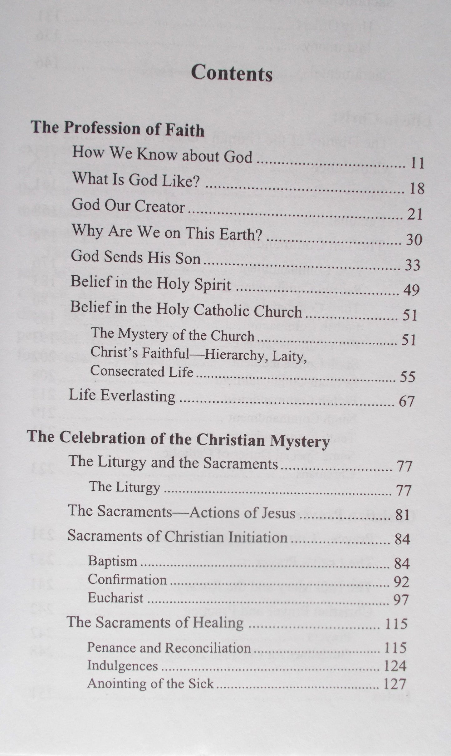 Basic Catechism : Creed, Sacraments, Morality, Prayer
