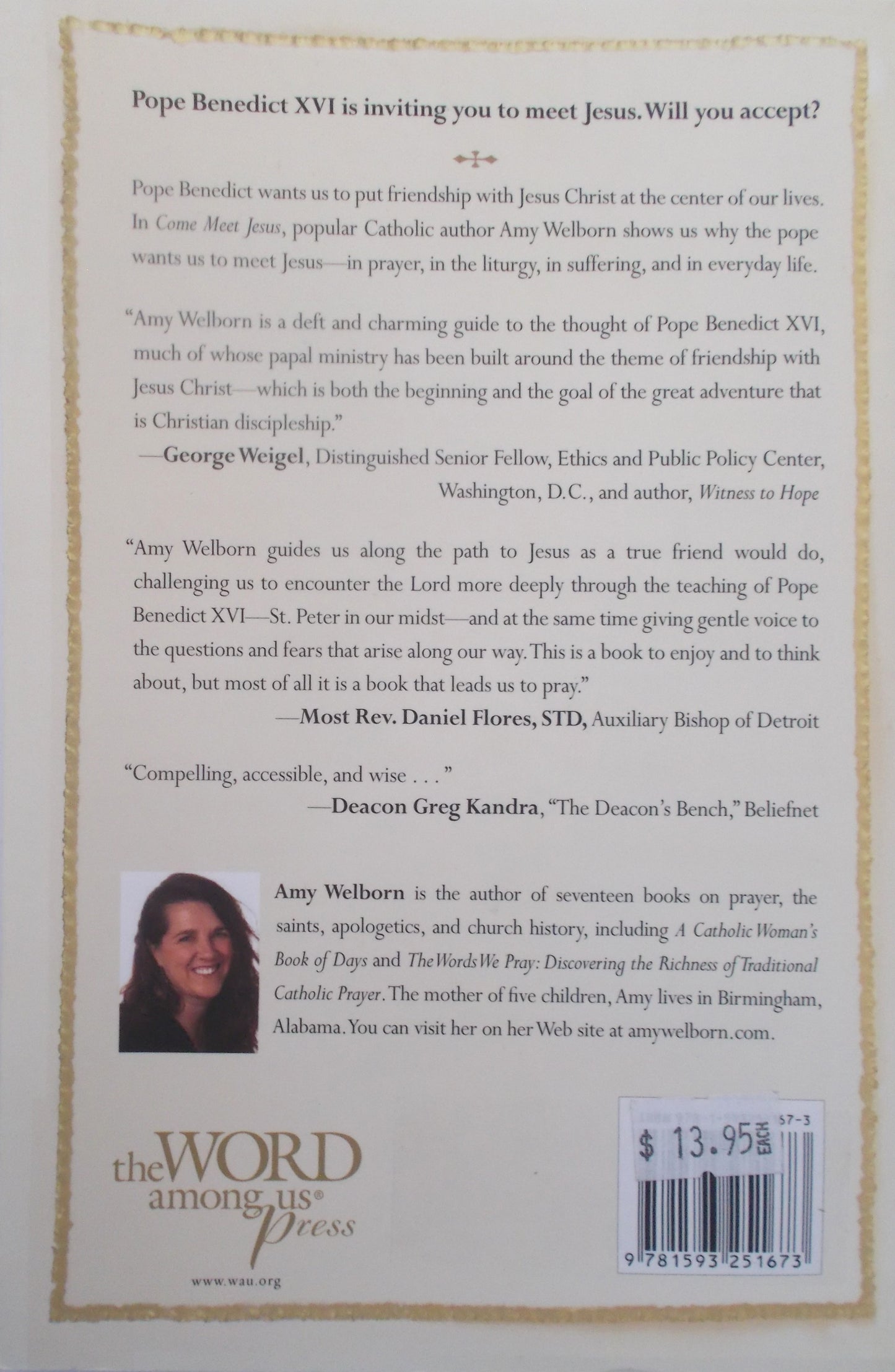 Come Meet Jesus : An Invitation From Pope Benedict XVI