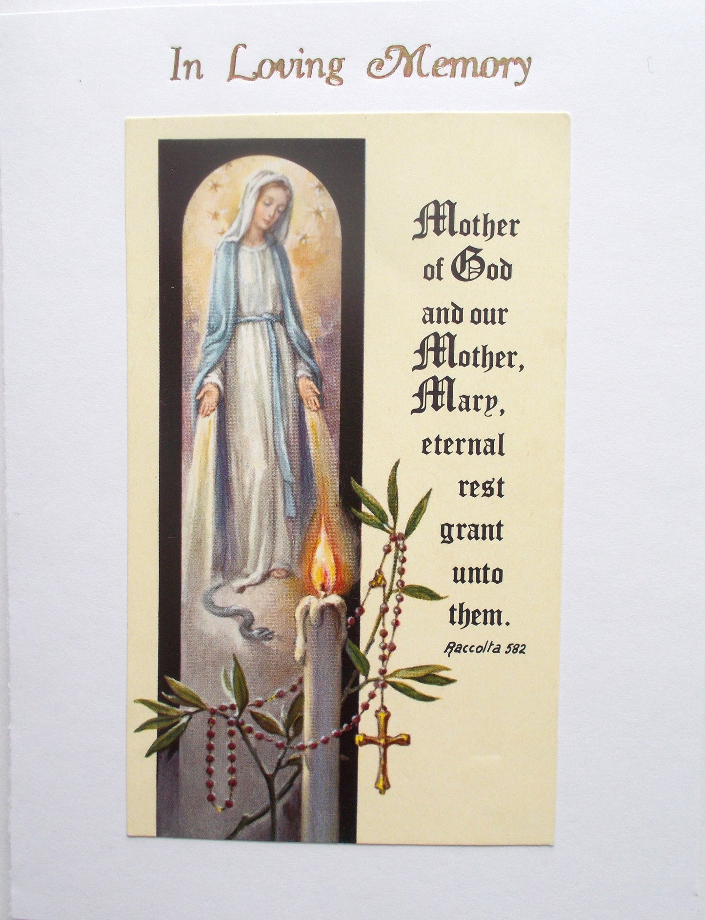 Mass Card - For The Dead