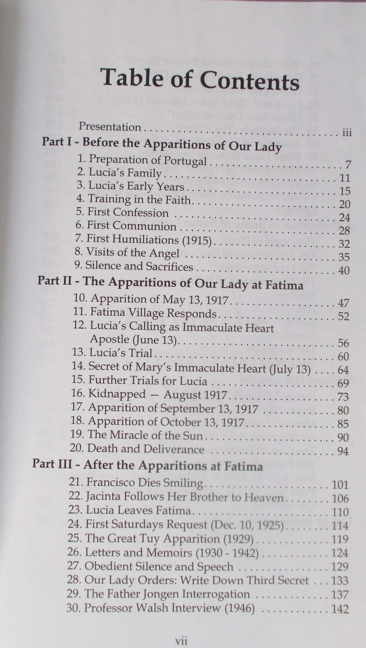 Sister Lucia : Apostle of Mary's Immaculate Heart