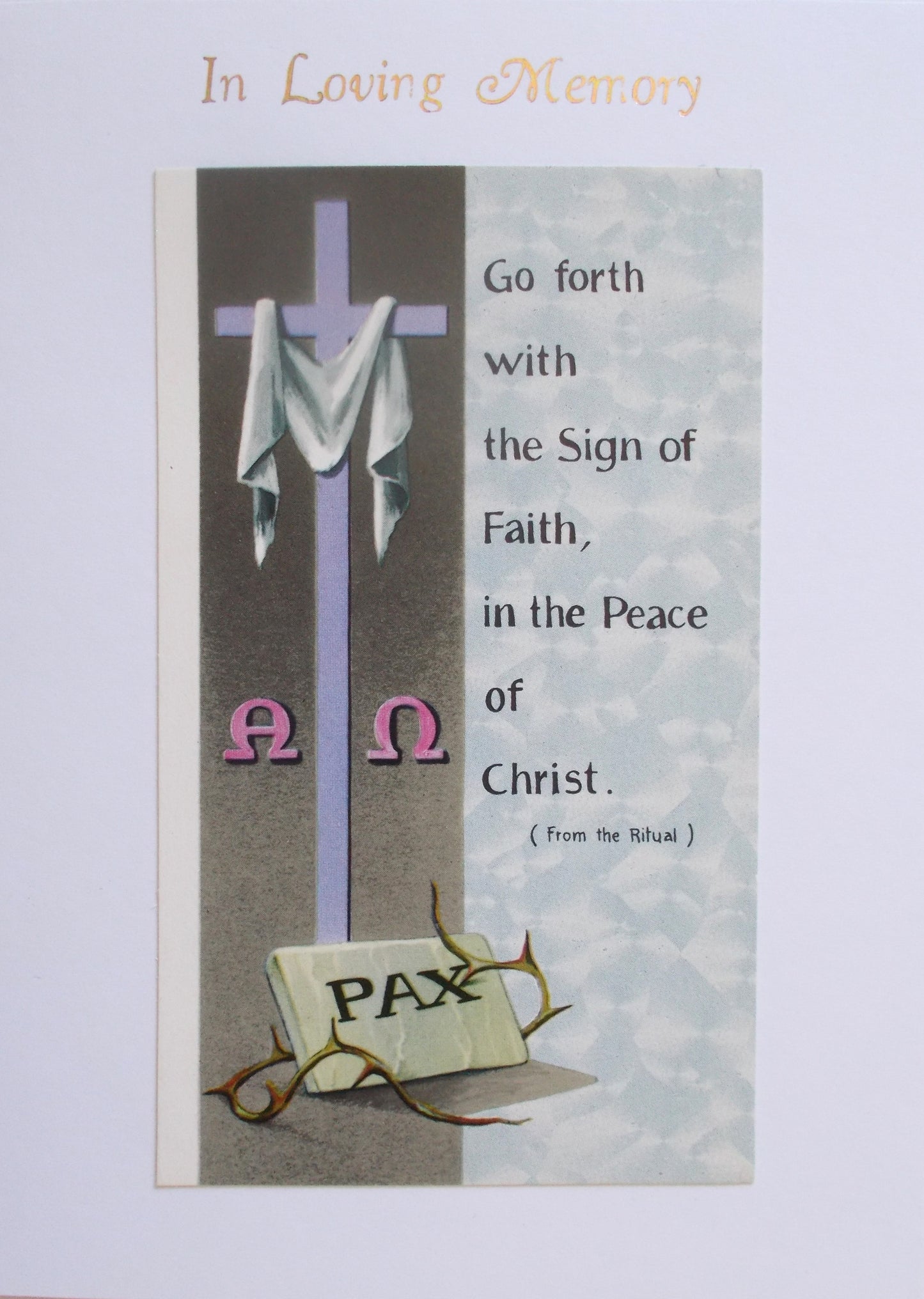 Mass Cards - For The Dead - Package of 3