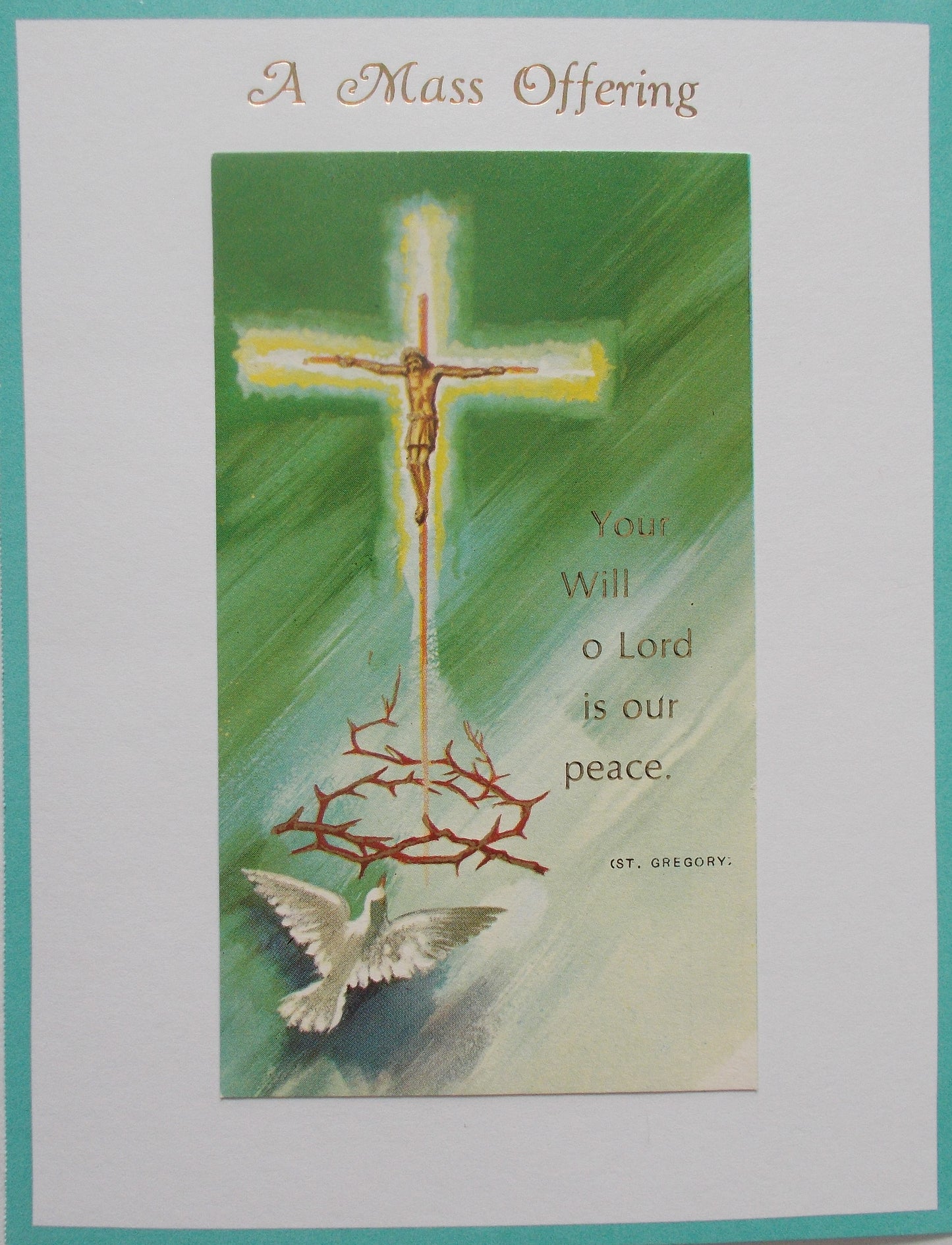 Mass Card (Postcard Style) - For The Living - Package of 27