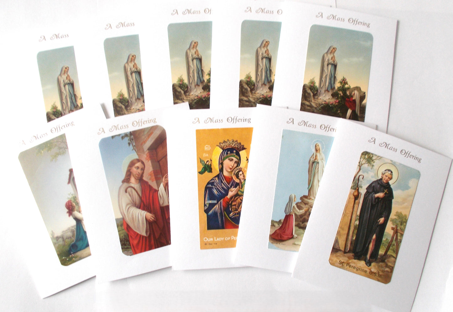 Mass Card - For The Living - Package of 10