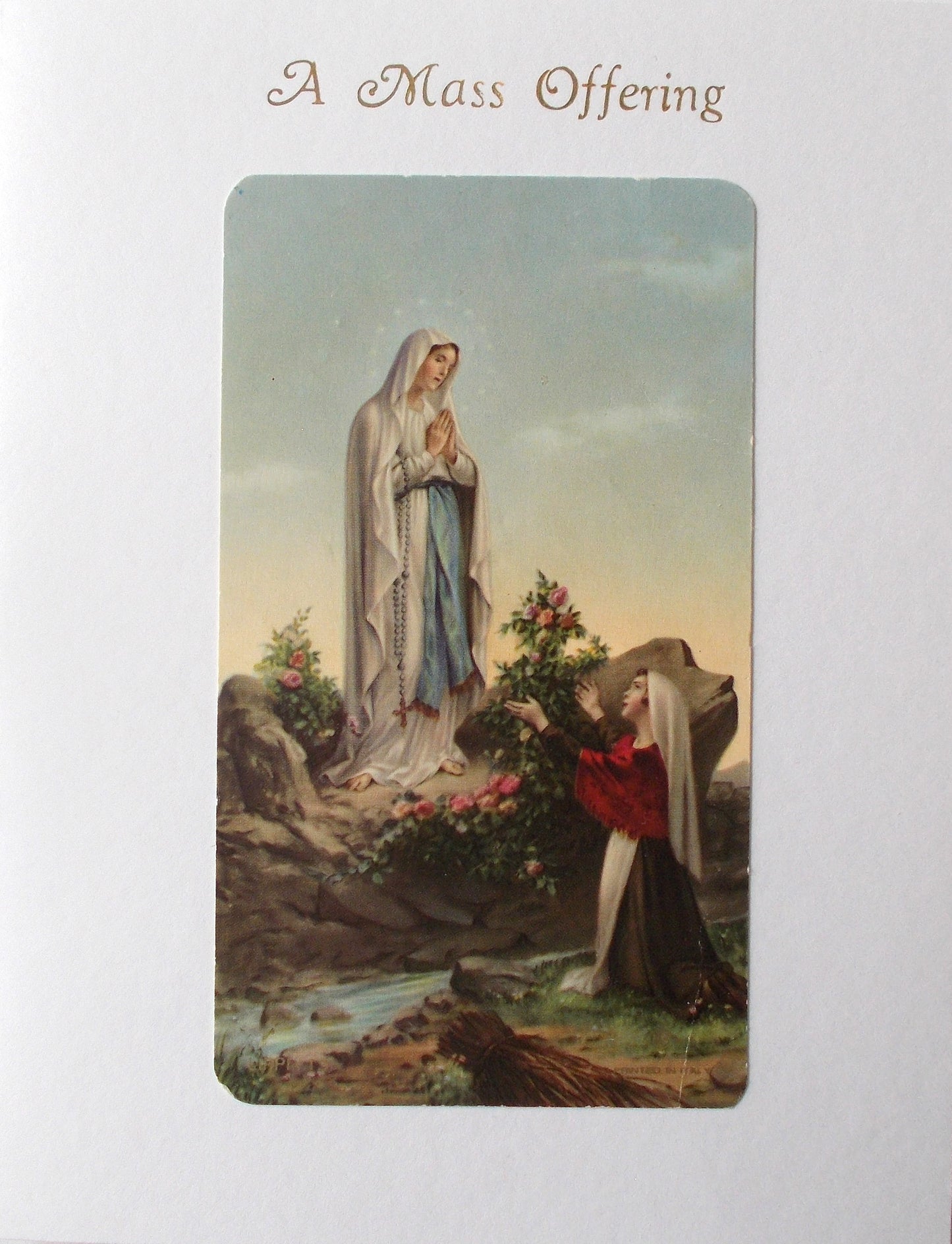 Mass Card - For The Living - Package of 10