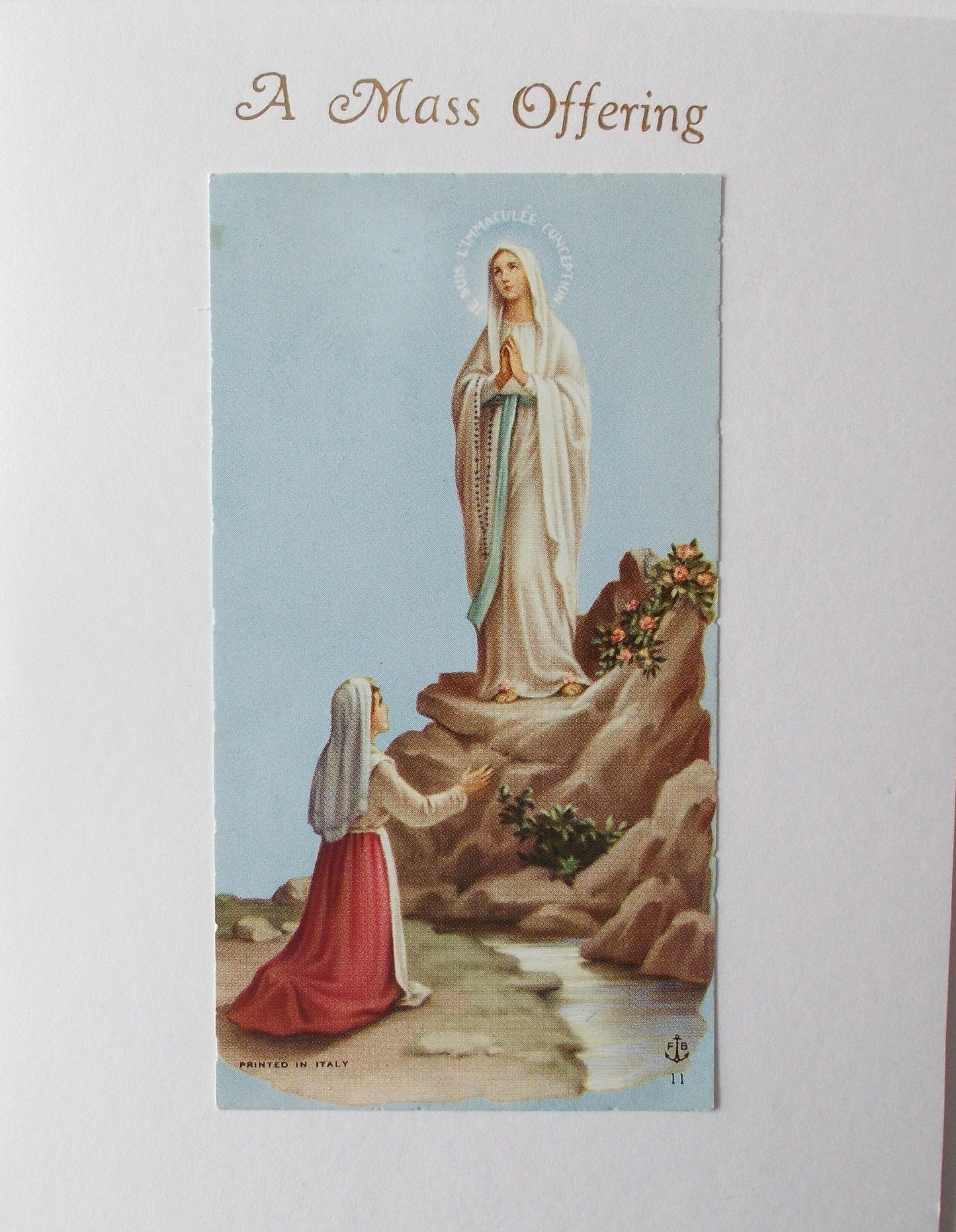 Mass Card - For The Living - Package of 10