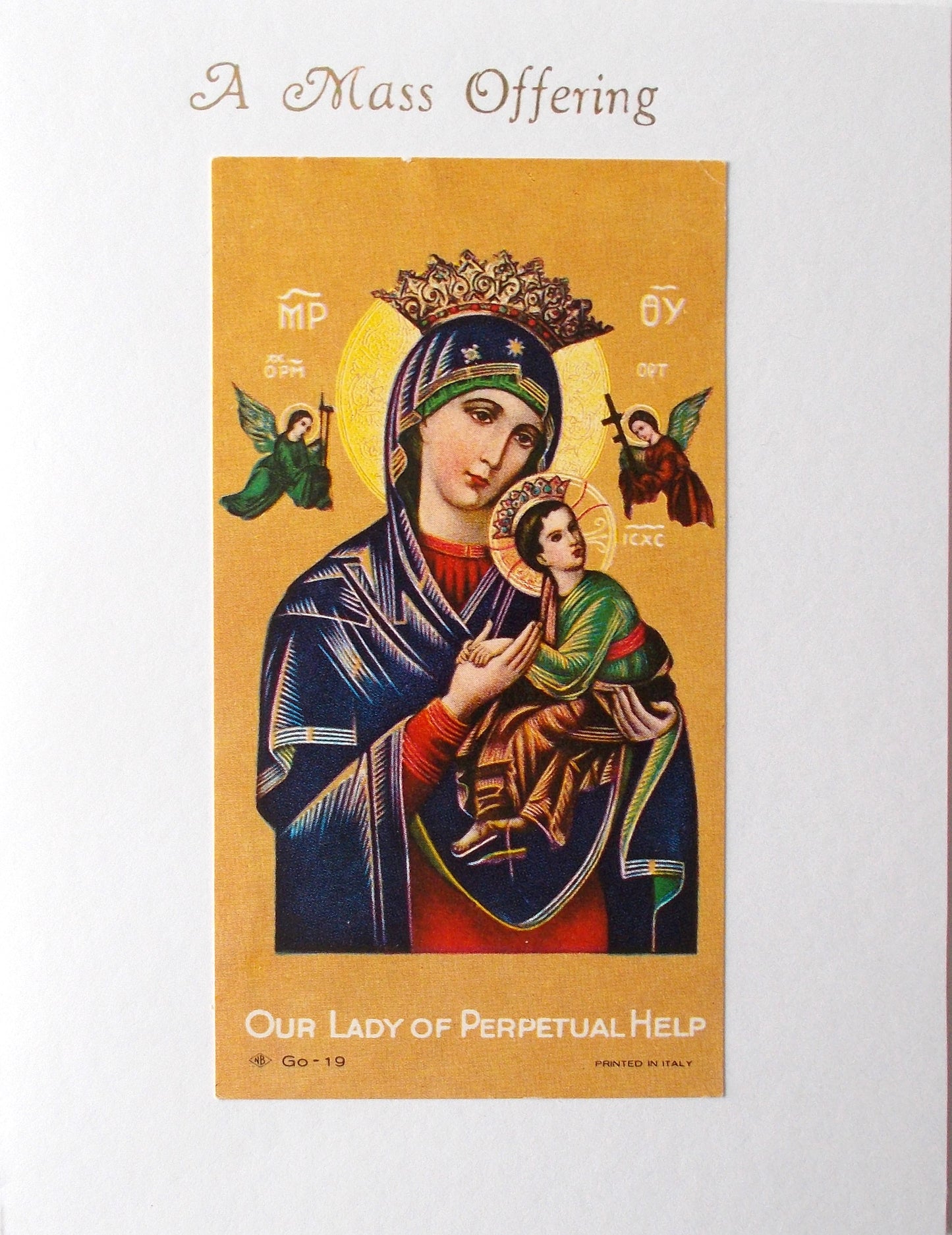 Mass Card - For The Living - Package of 10