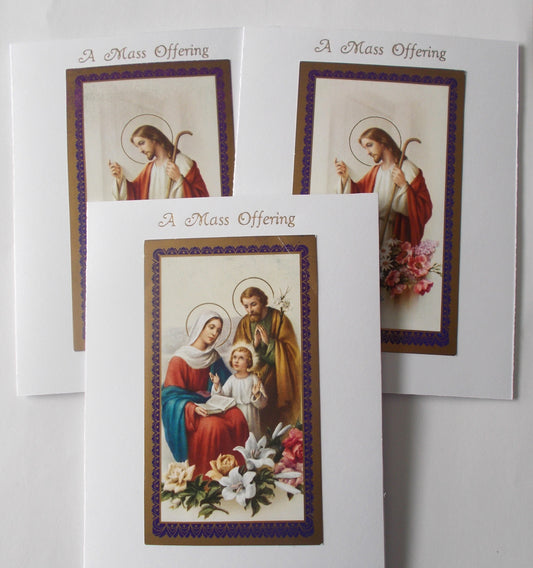 Mass Cards - For The Living - Package of 3