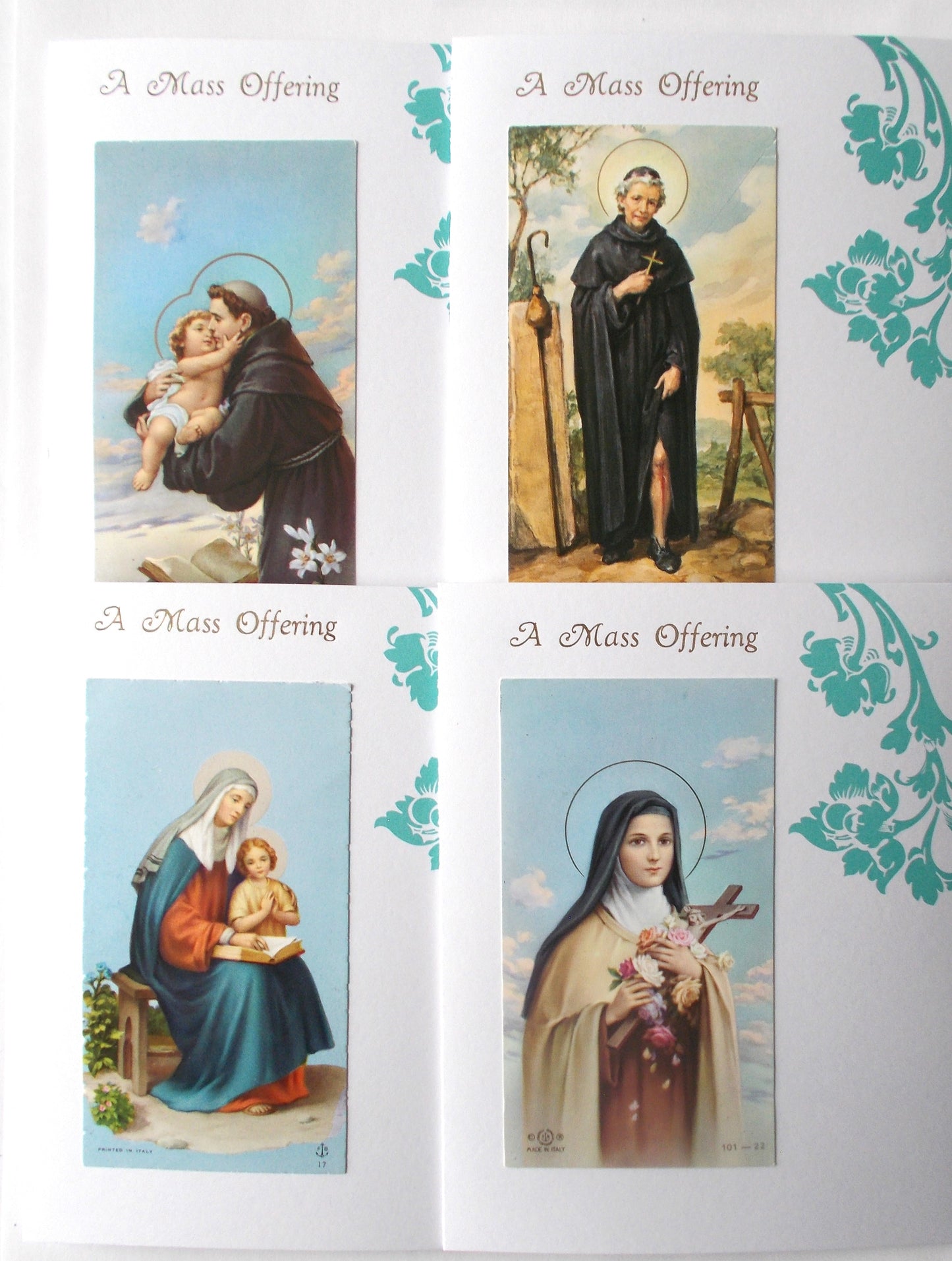 Mass Cards - For The Living - Package of 4