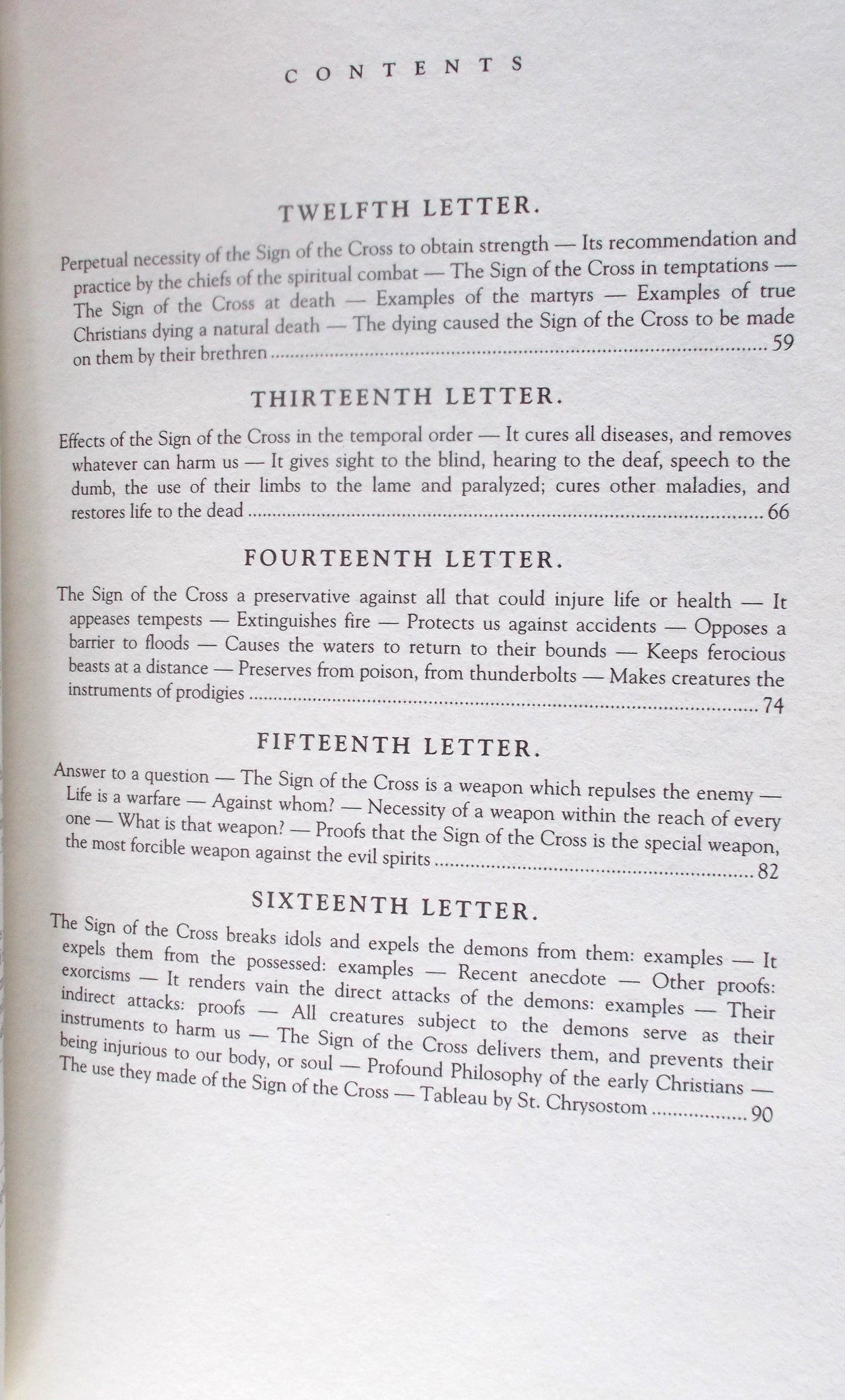 The Sign of the Cross in the Nineteenth Century