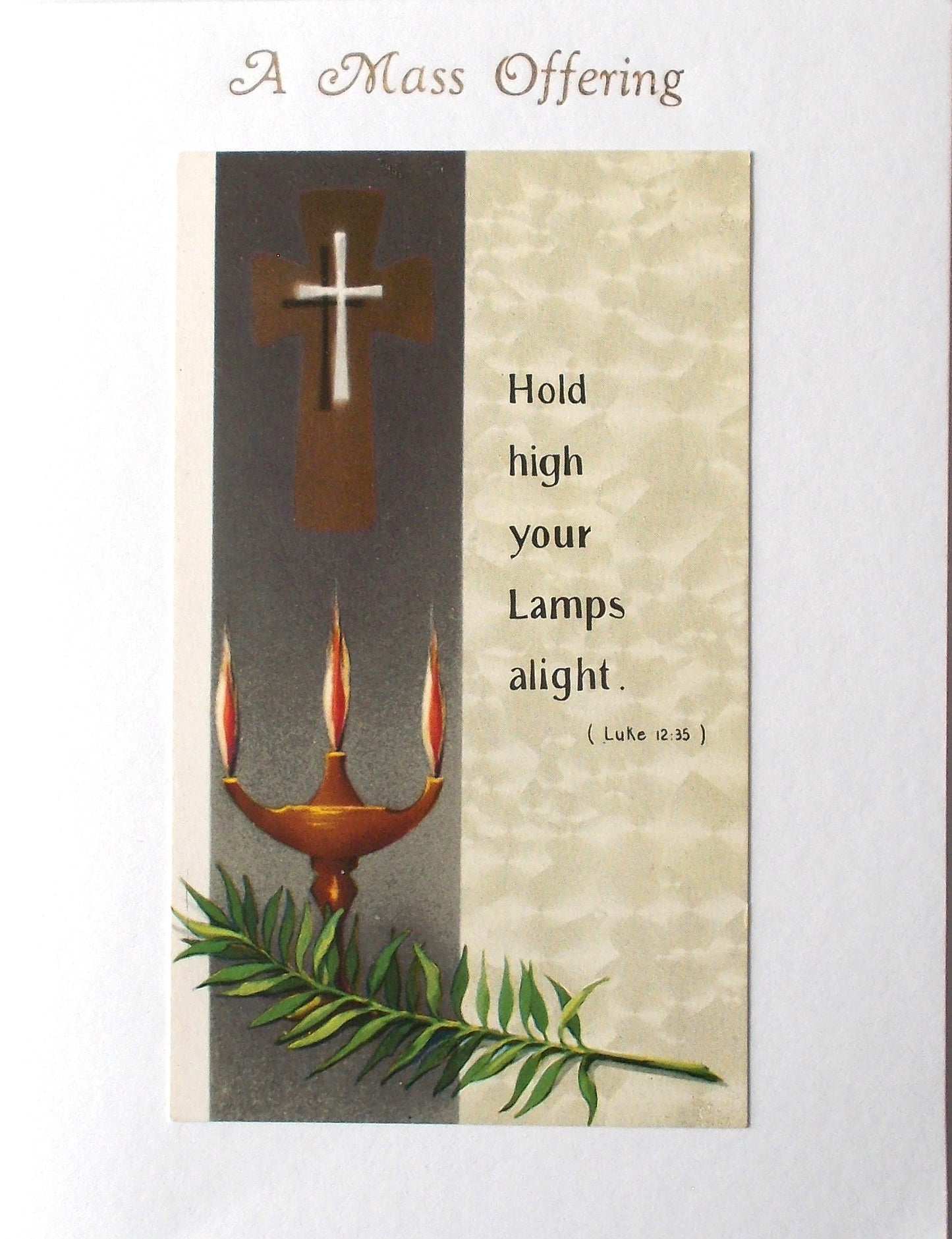 Mass Card - For The Living - Package of 15