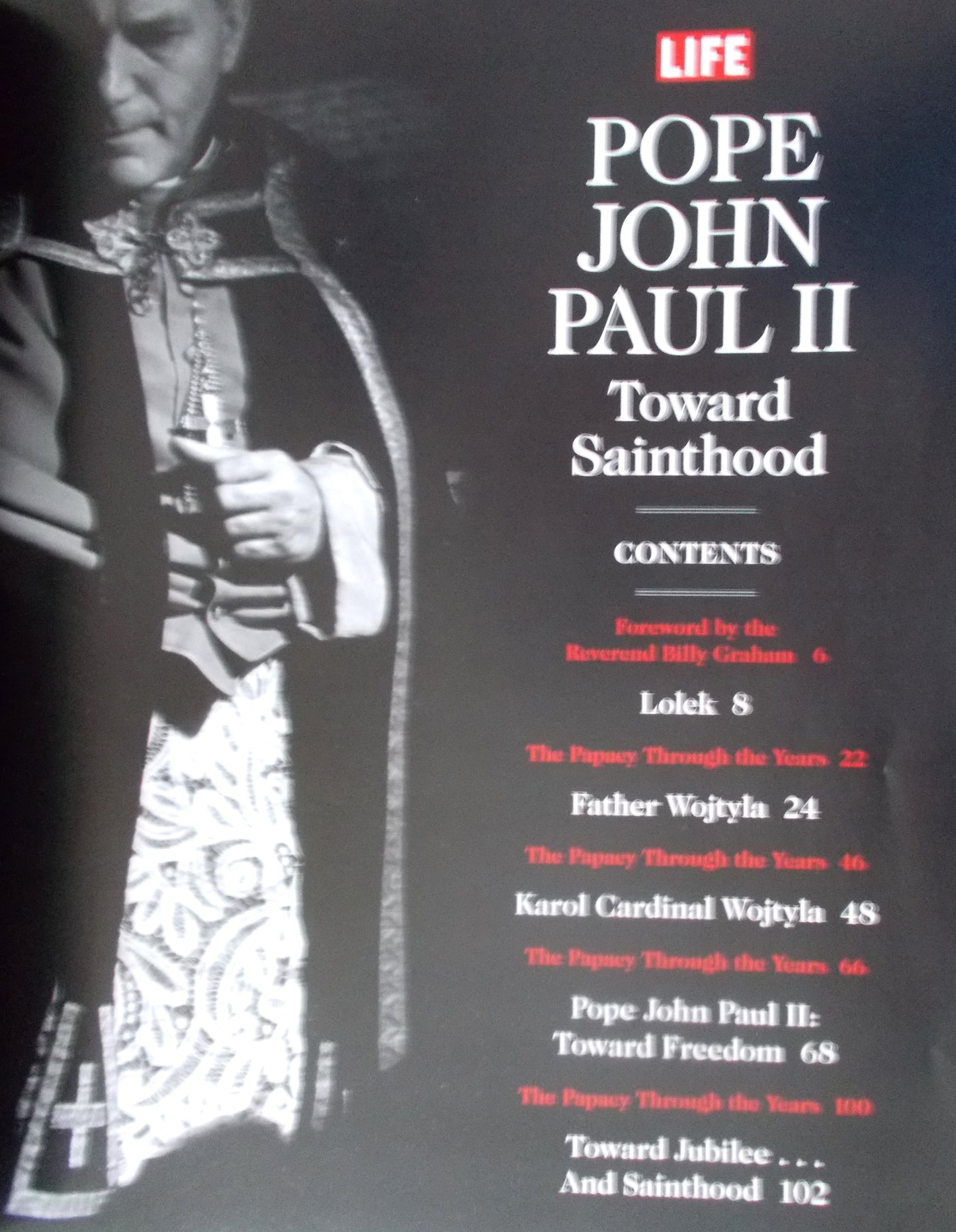 USED - LIFE - Pope John Paul II - Toward Sainthood