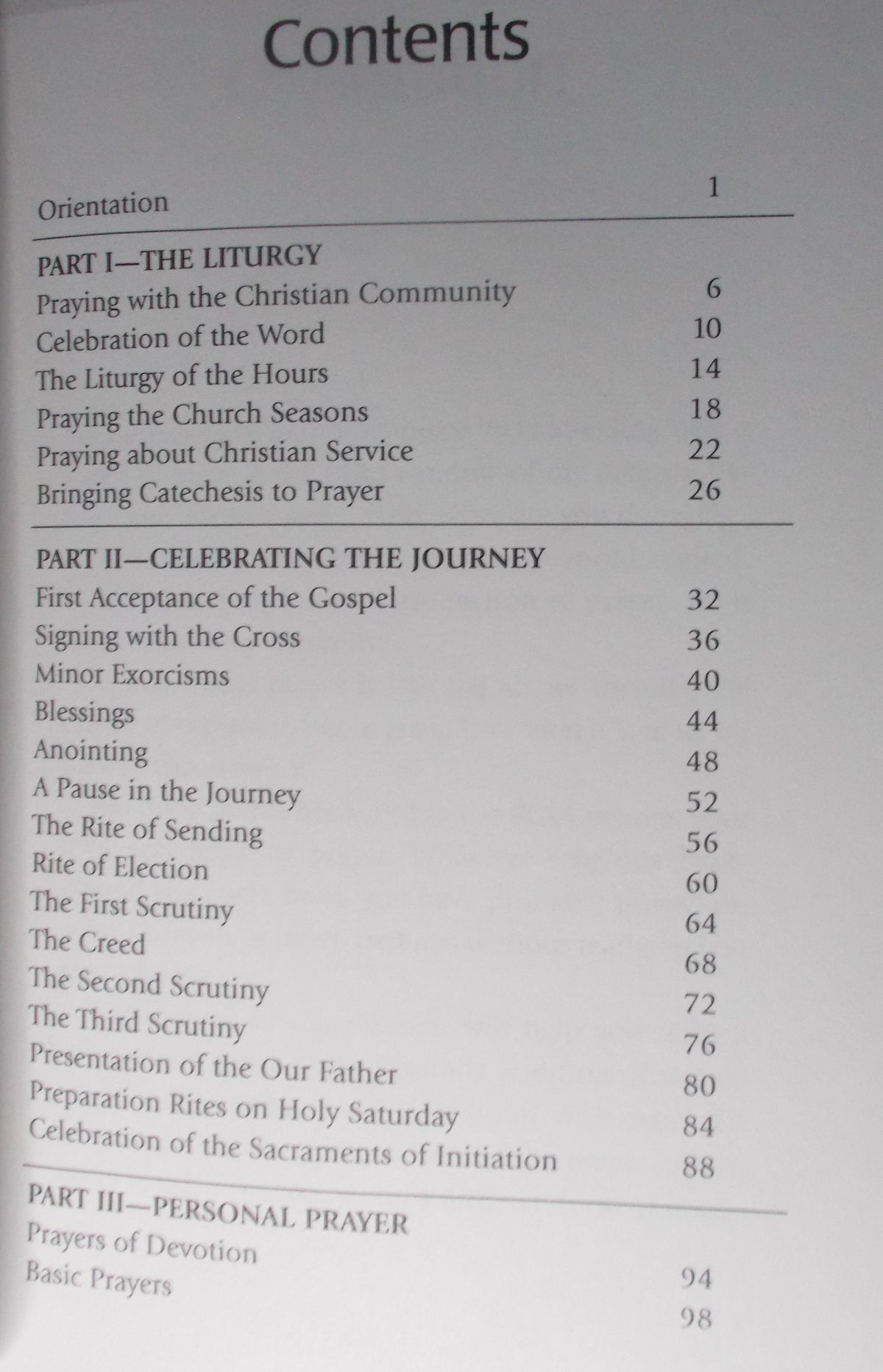 Catechumen Book Prayerbook for Catechumens – Lumen Christi Books & Gifts