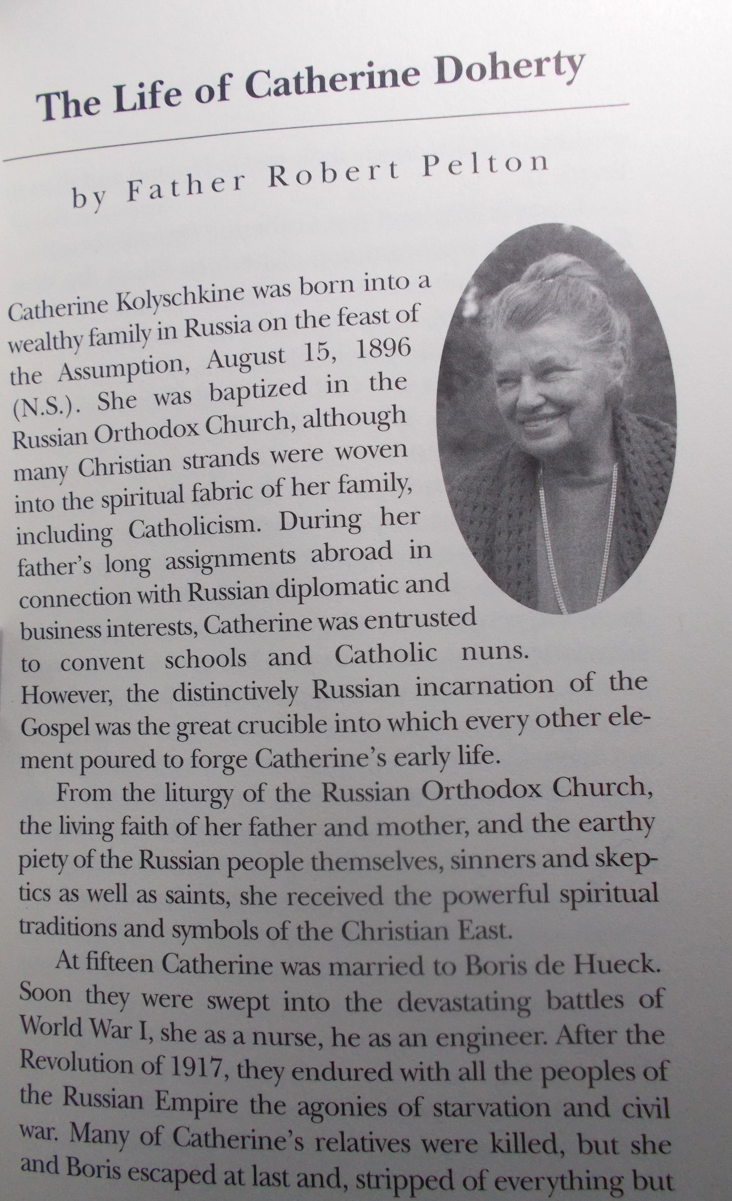 Journey to the Heart of Christ : The Little Mandate of God to Catherine Doherty- 3 books in 1