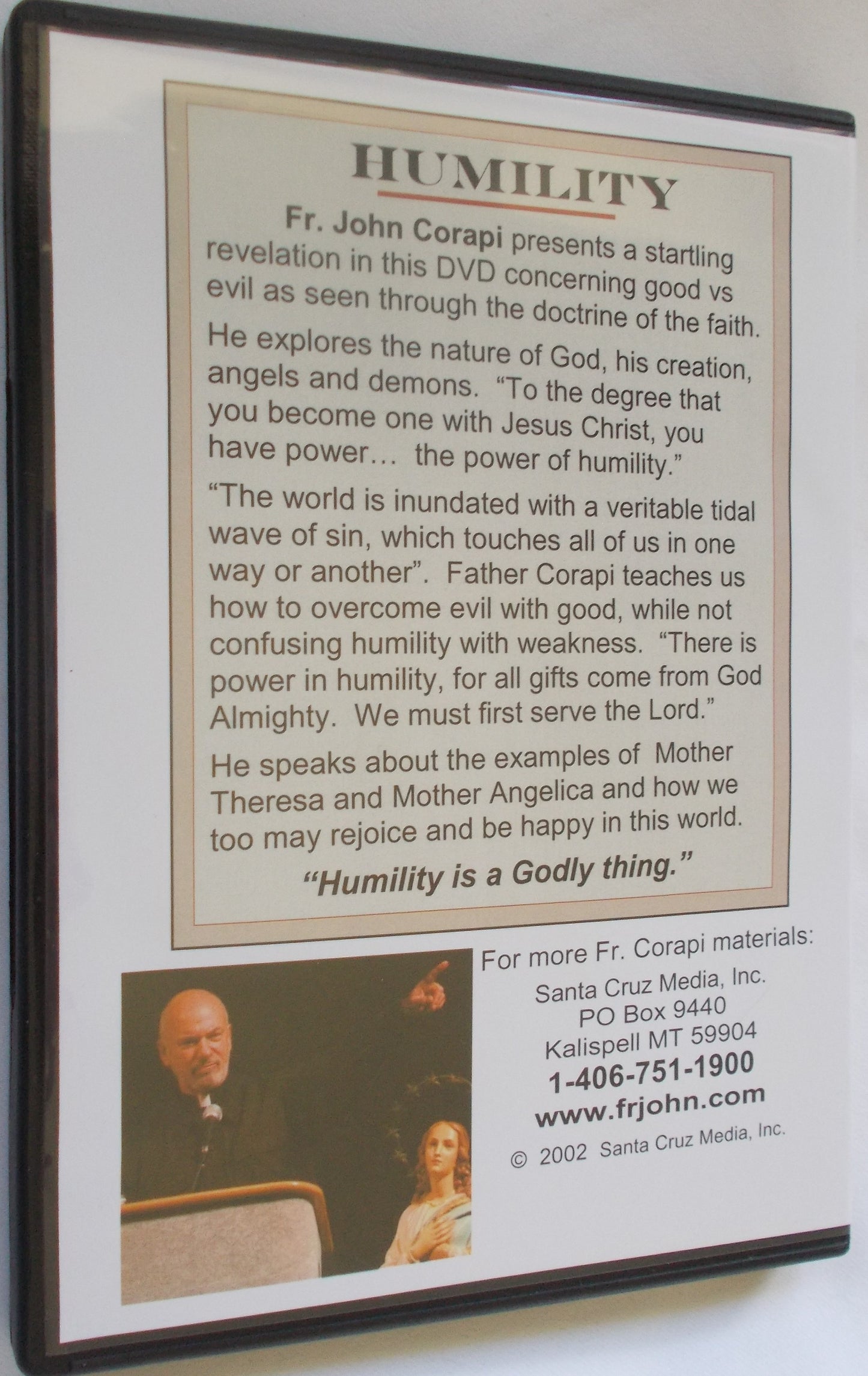 USED - Humility - Spiritual Nuclear Weapon - DVD