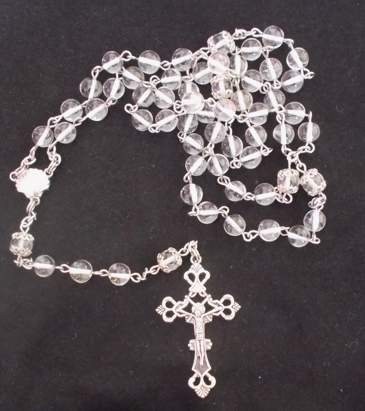 Baptism Shell Rosary