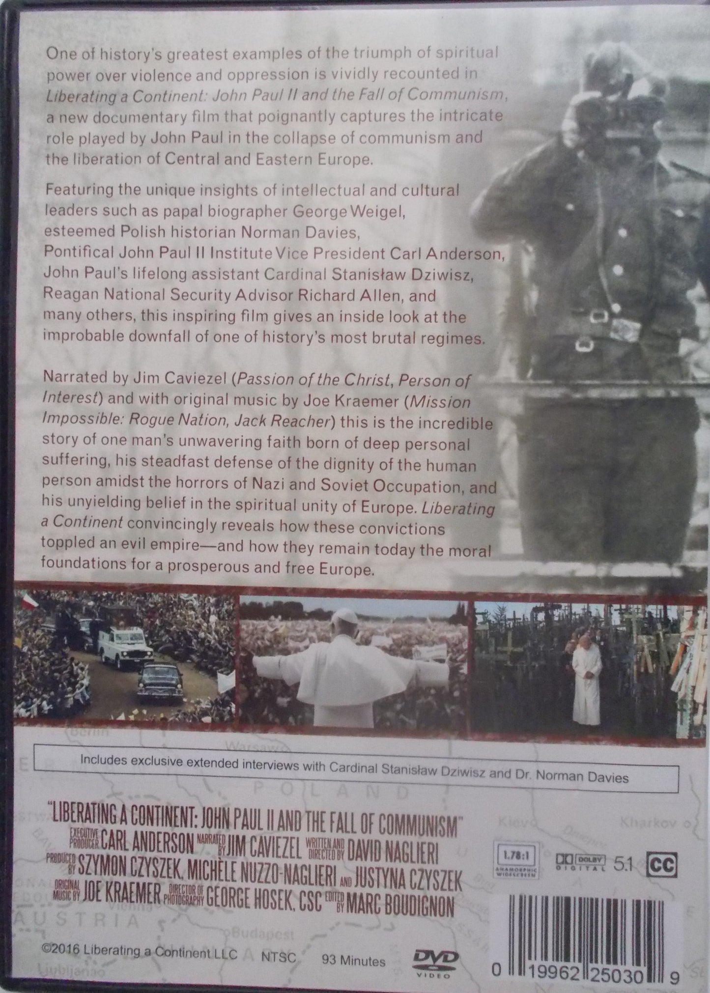 USED - Liberating A Continent John Paul II and the Fall of Communism DVD