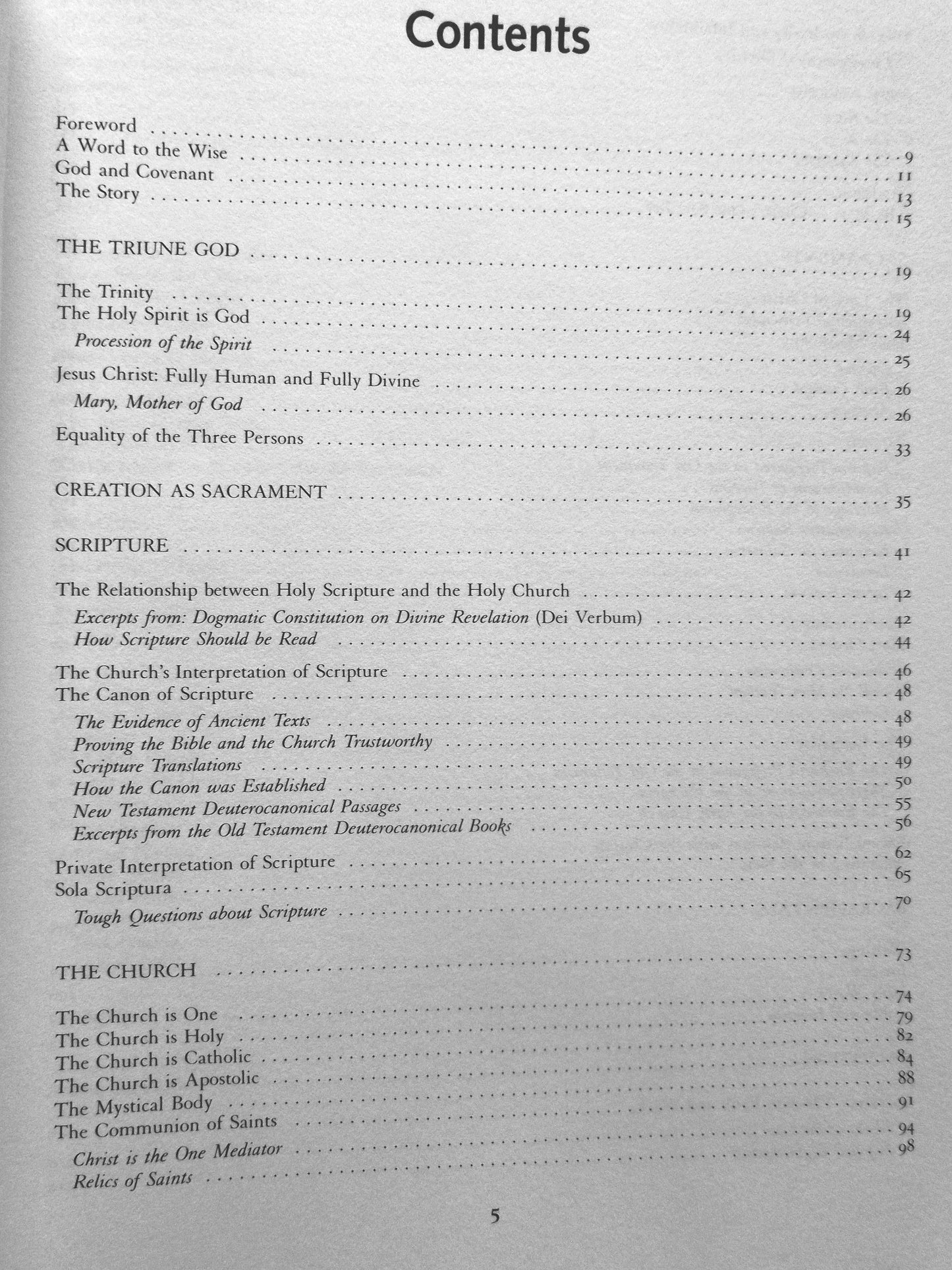 Bible Basics : An Introductory Study Guide to the Catholic Faith