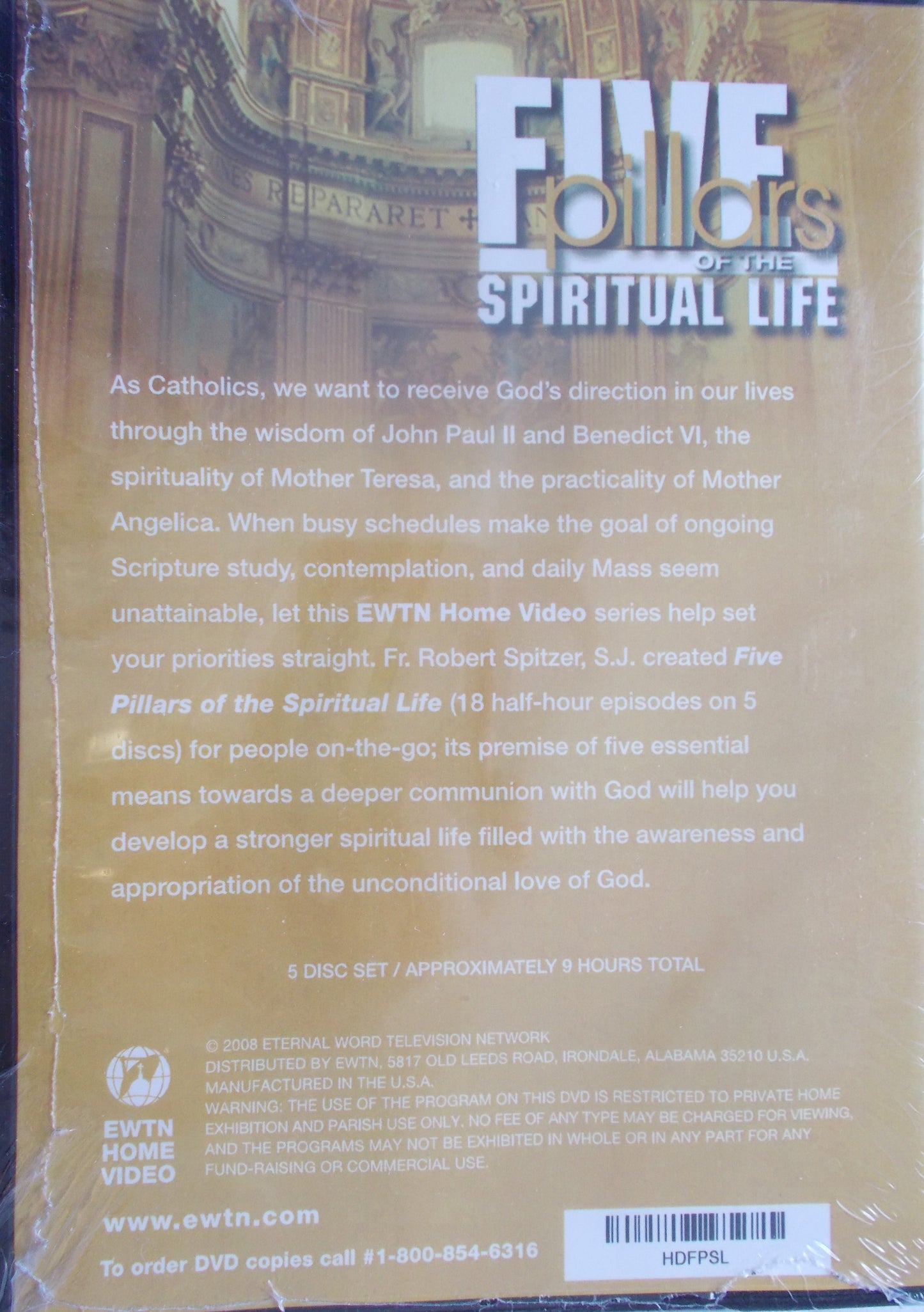 Five Pillars of the Spiritual Life DVDs
