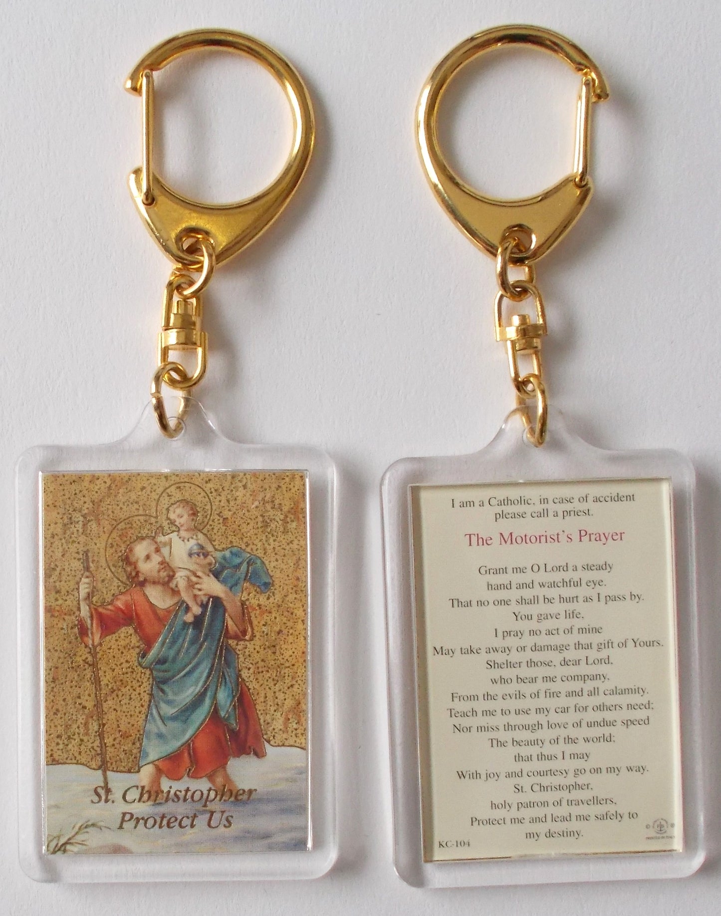 St. Christopher Key Chain