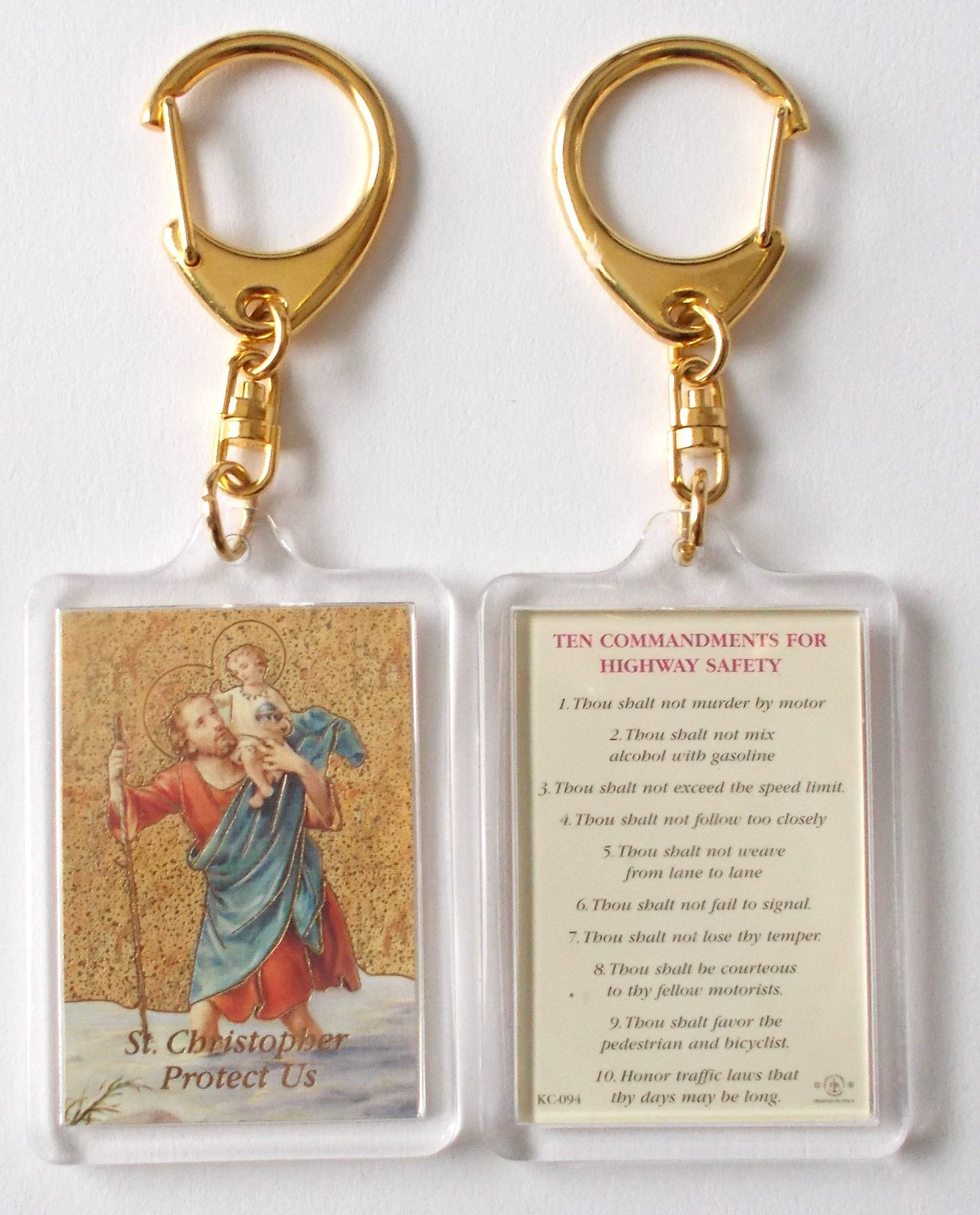 St. Christopher Key Chain