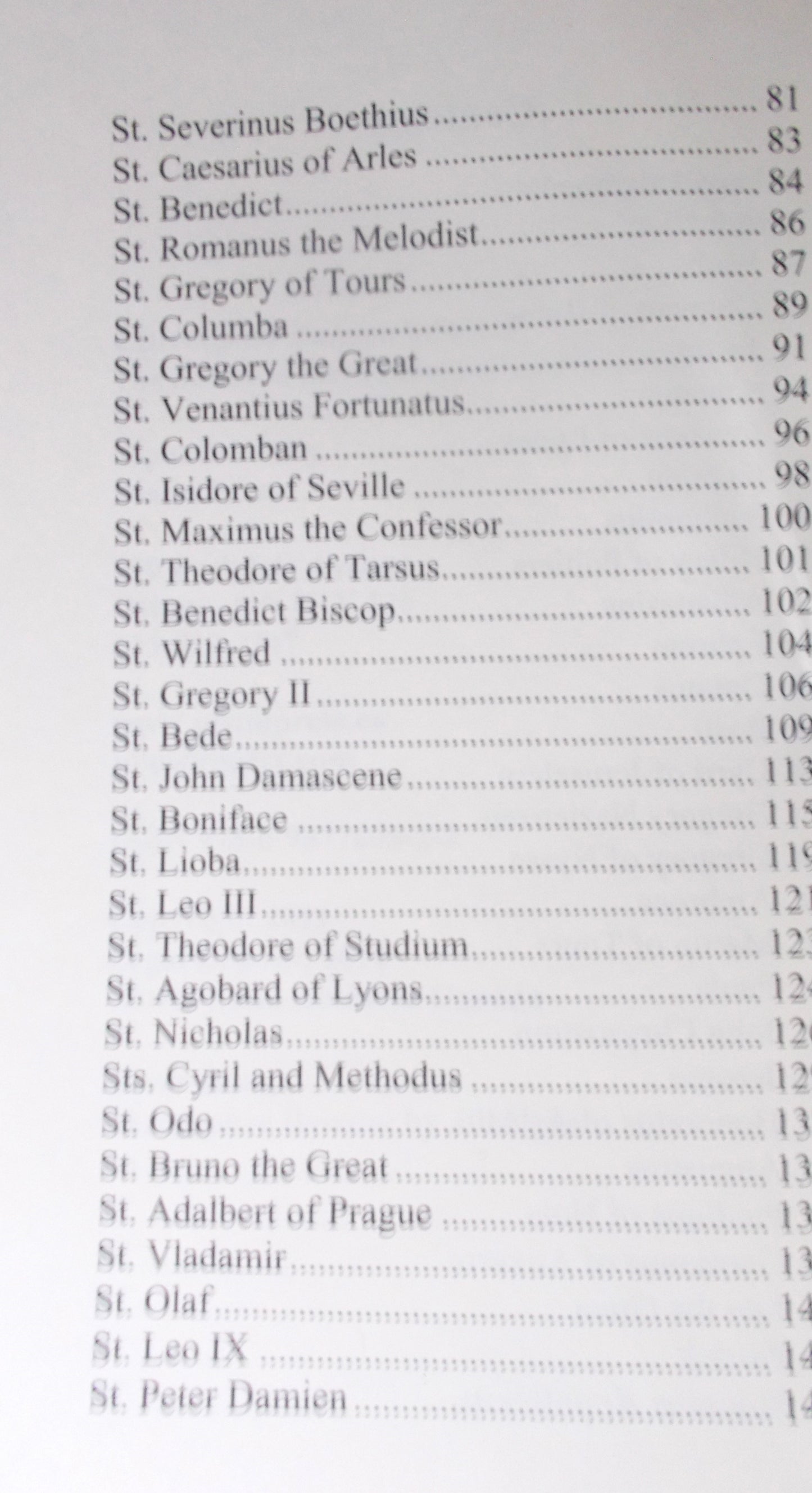 Christopher Dawson's Saints : The Saints in the Writings of an Historian