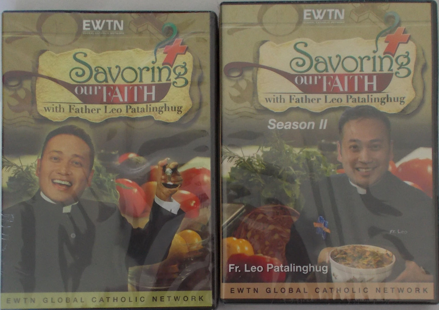 USED - Savoring Our Faith with Father Leo Patalinghug DVDs