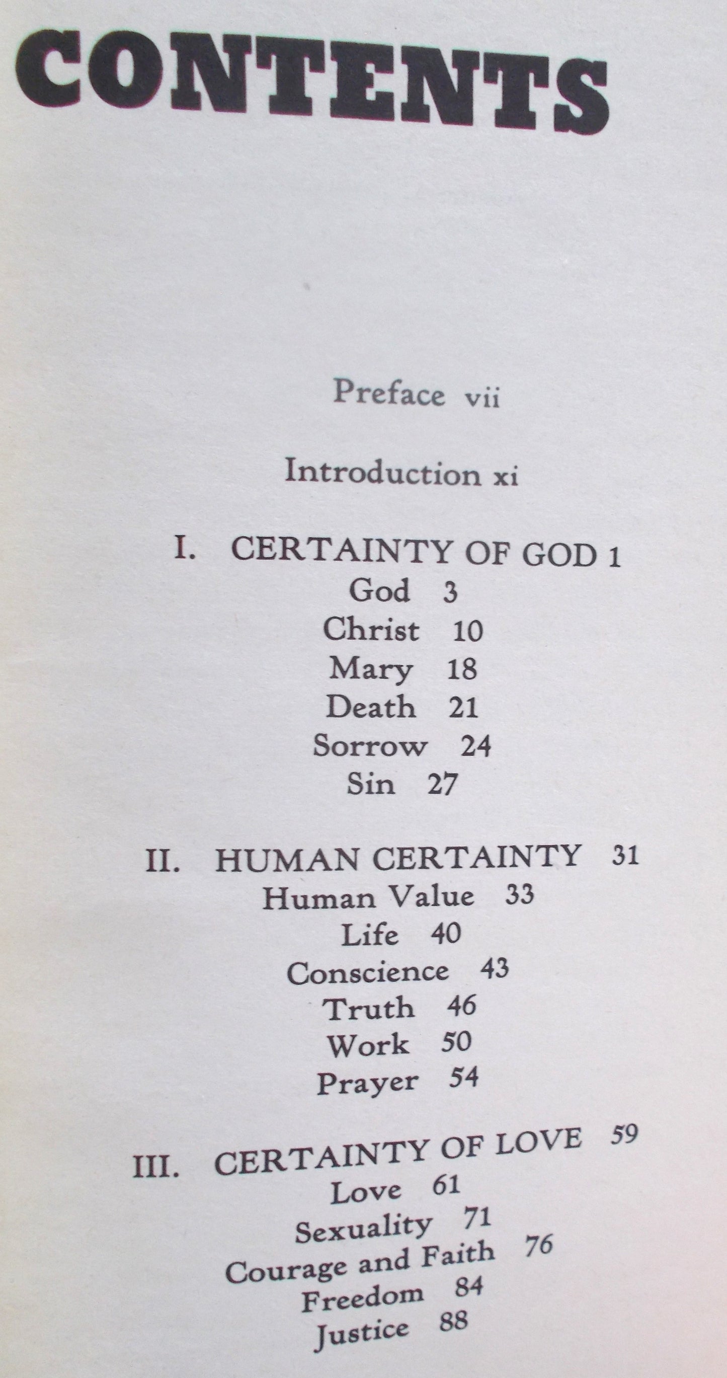 Used -John Paul II - Words of Certitude : Excerpts From His Talks & Writings