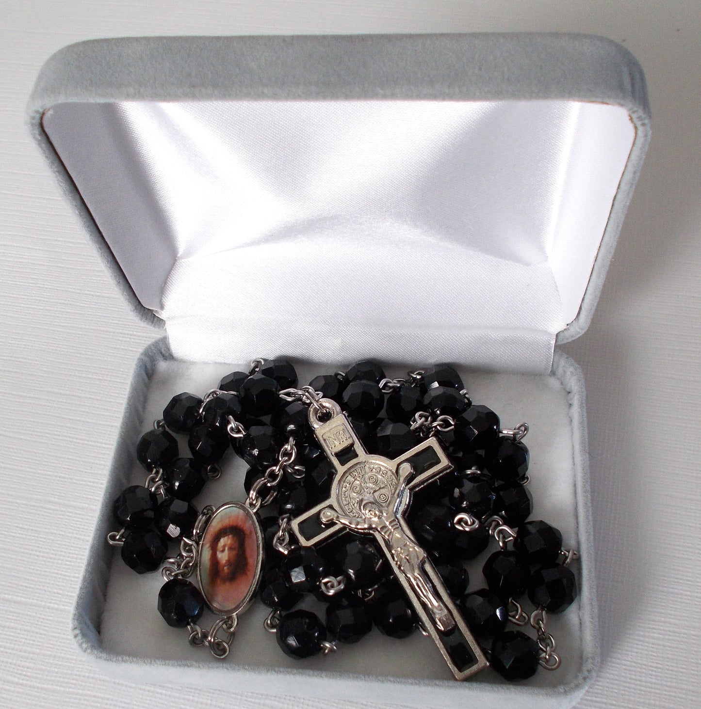 St. Benedict Crucifix & Holy Face / Shroud Rosary