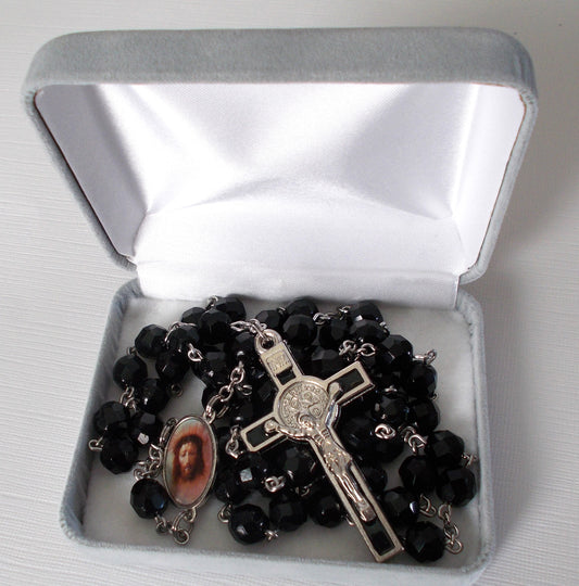 St. Benedict Crucifix & Holy Face / Shroud Rosary