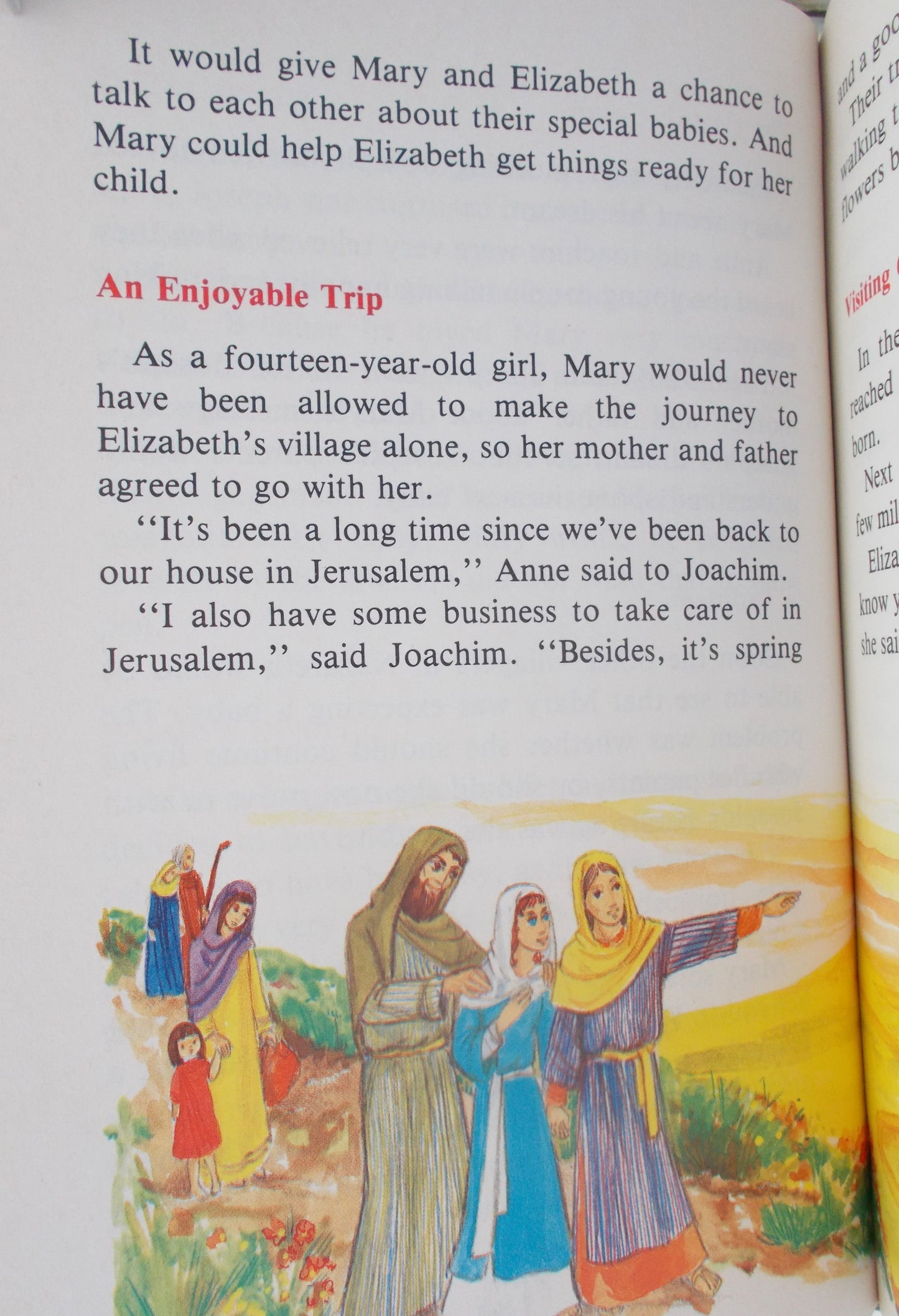 Used - The Life of Mary - hardcover children' book