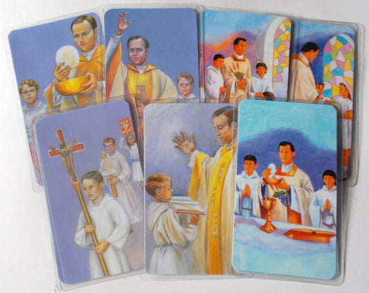 Altar Server - Prayer Before Serving Laminated Prayercard