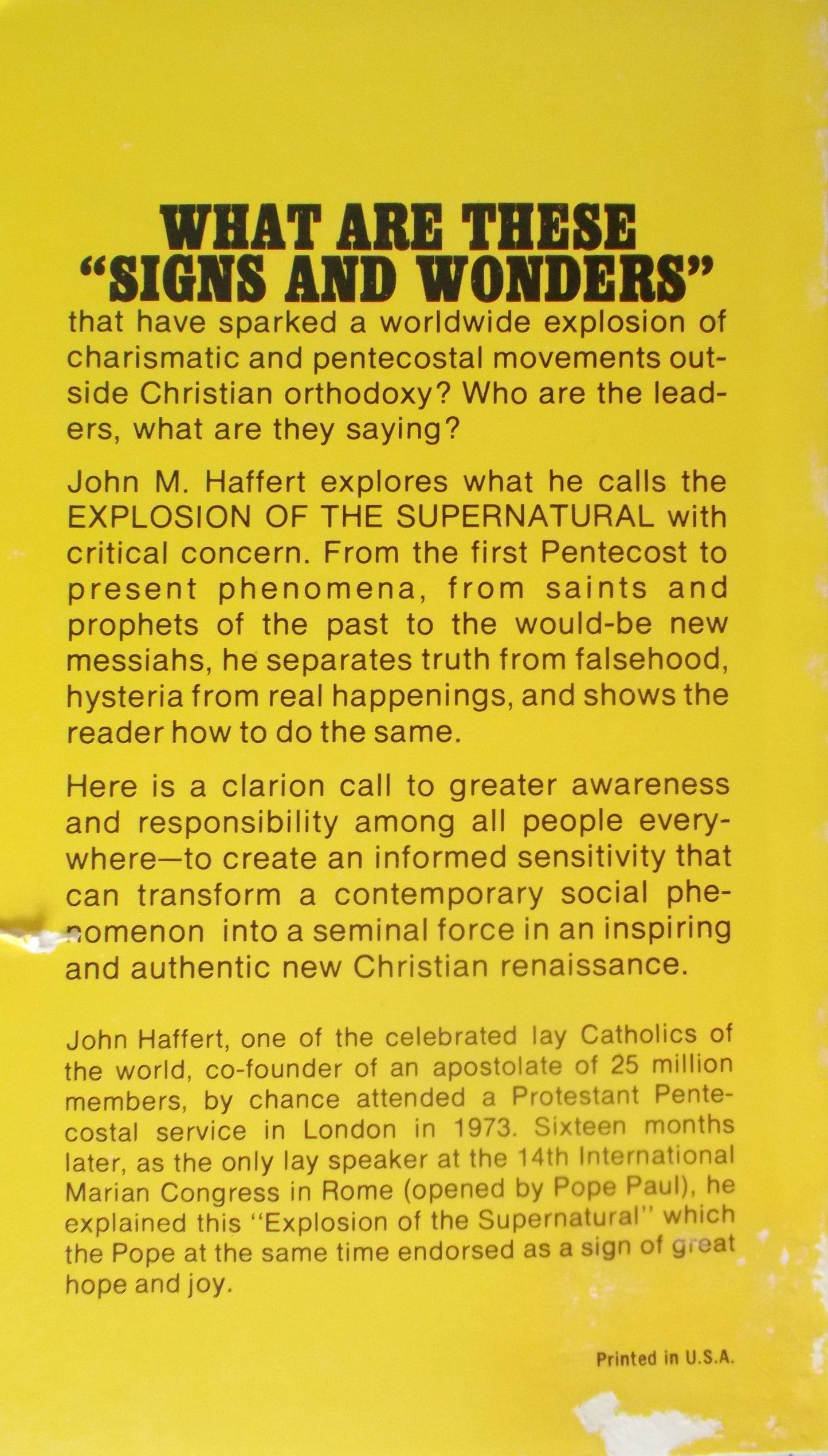 Used - Explosion of The Super-Natural