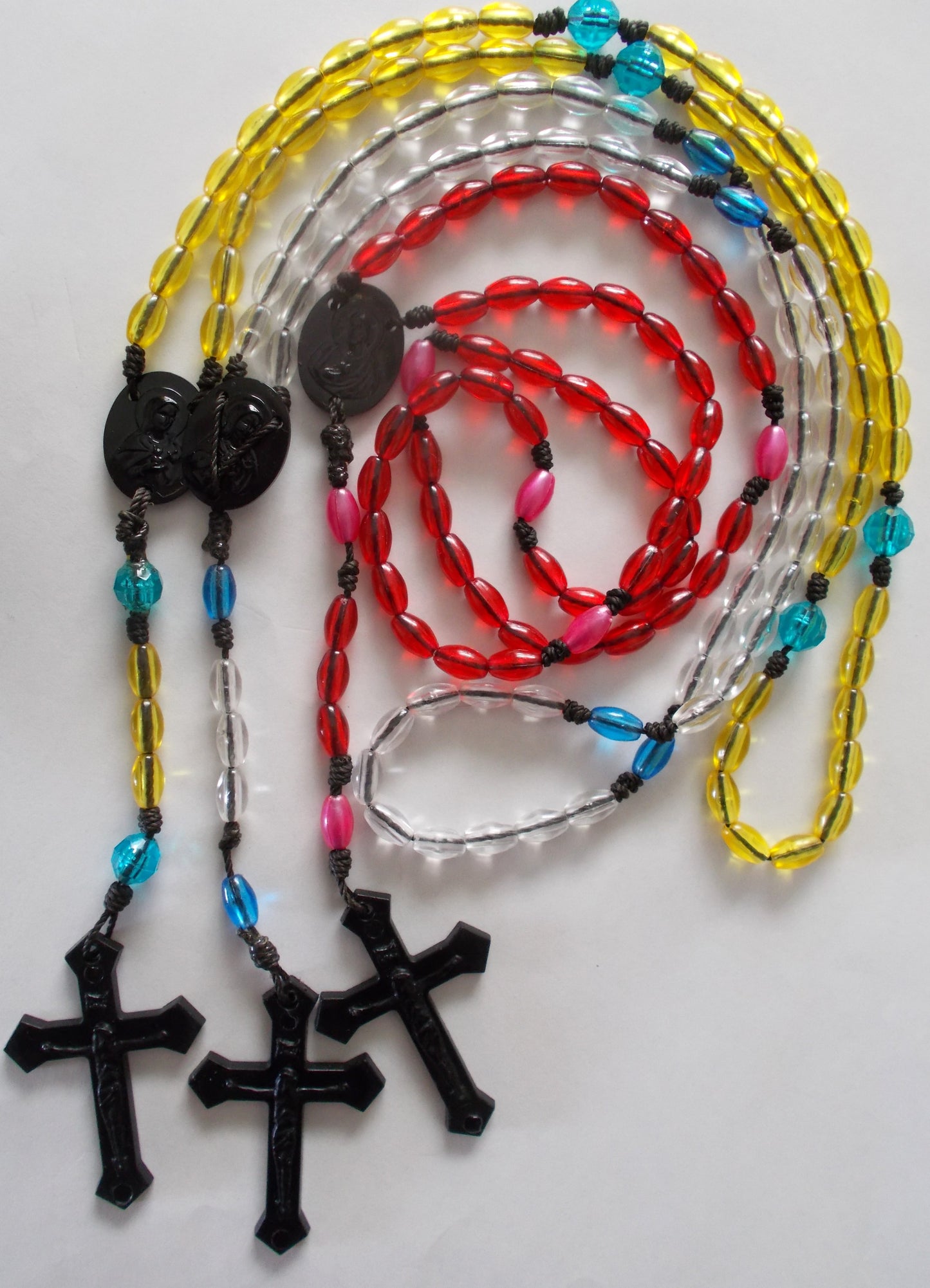 Bulk Package of 3 Cord Rosaries